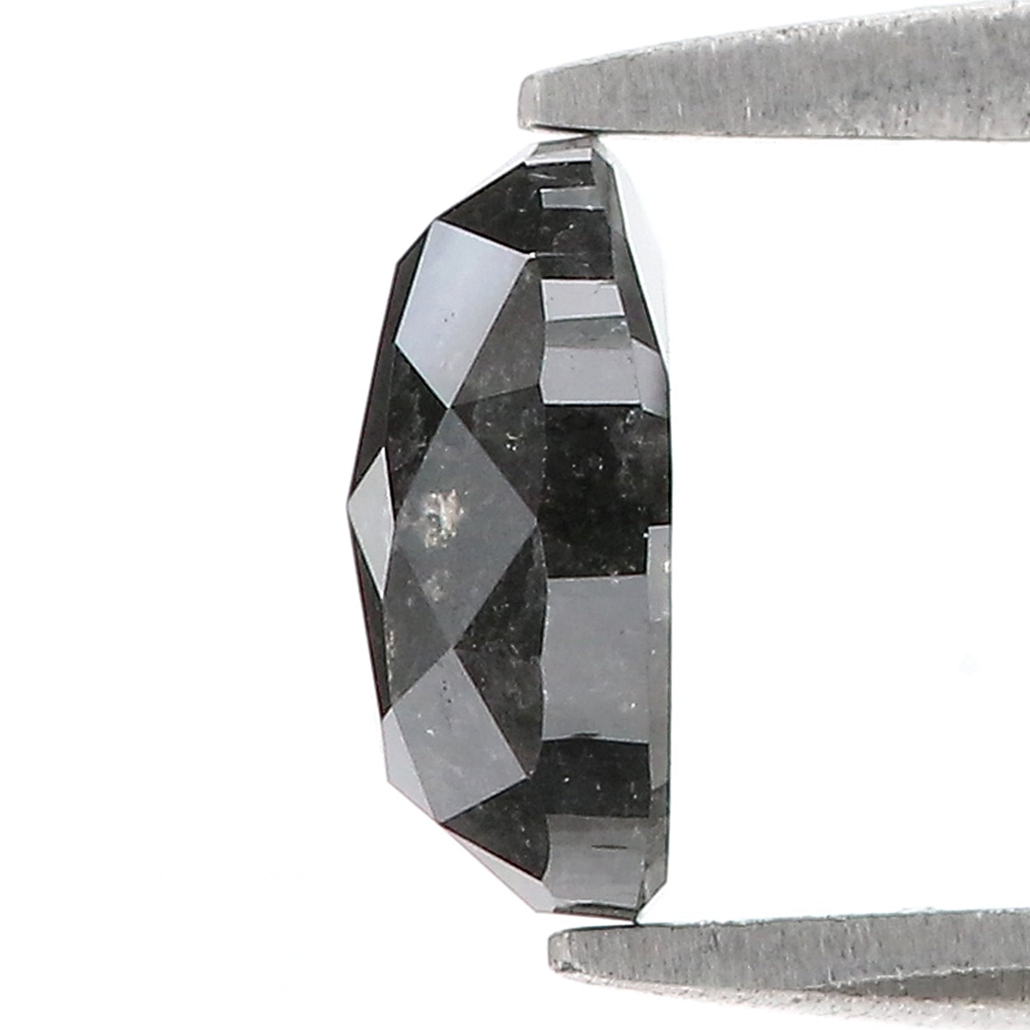 1.08 Ct Natural Loose Oval Shape Diamond Salt And Pepper Oval Cut Diamond 7.25 MM Natural Loose Diamond Oval Shape Rose Cut Diamond LQ1933