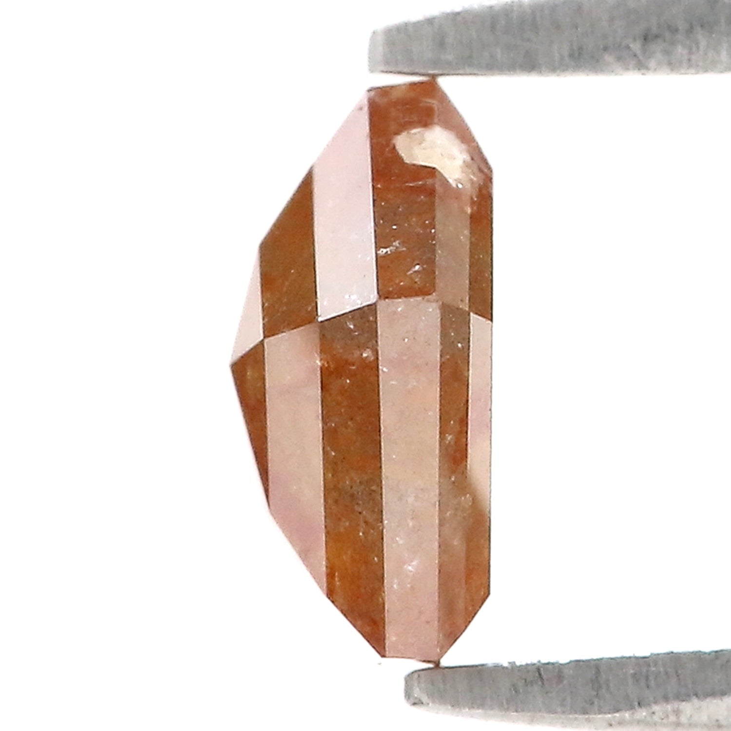 0.88 Ct Natural Loose Pentagon Shape Diamond Brown Color Pentagon Diamond 6.50 MM Natural Loose Brown Color Pentagon Rose Cut Diamond LQ9675