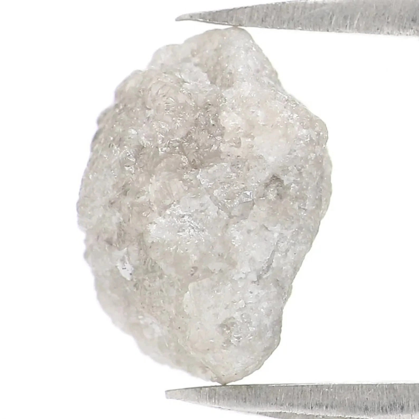 3.63 CT Natural Loose Rough Shape Diamond Grey Color Irregular Cut Diamond 9.85 MM Natural Diamond Grey Color Rough Shape Diamond NQ2323