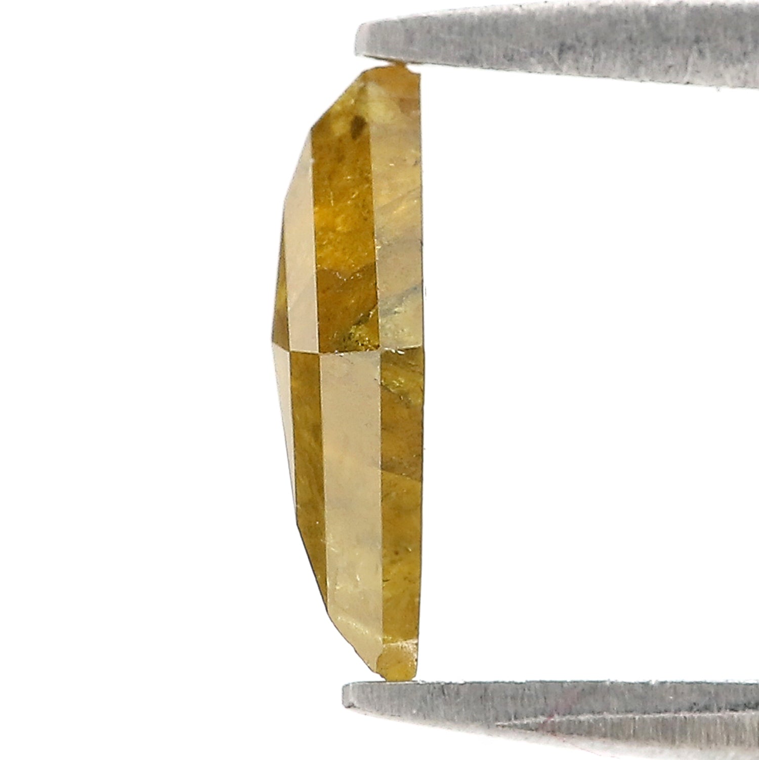 0.99 CT Natural Loose Kite Shape Diamond Yellow Color Kite Diamond 9.10 MM Natural Loose Yellow Color Diamond Kite Rose Cut Diamond N2662