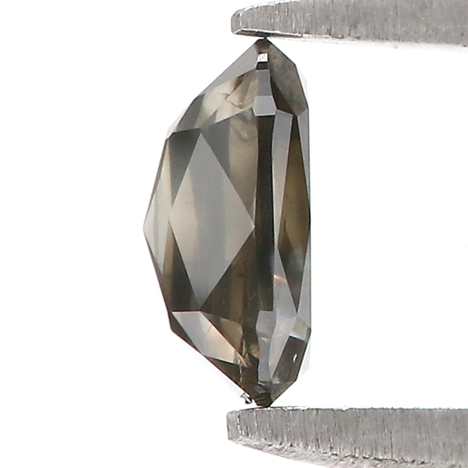 0.85 Ct Natural Loose Cushion Cut Diamond Brown Cushion Diamond 6.20 MM Natural Loose Diamond Brown Color Cushion Rose Cut Diamond QL390