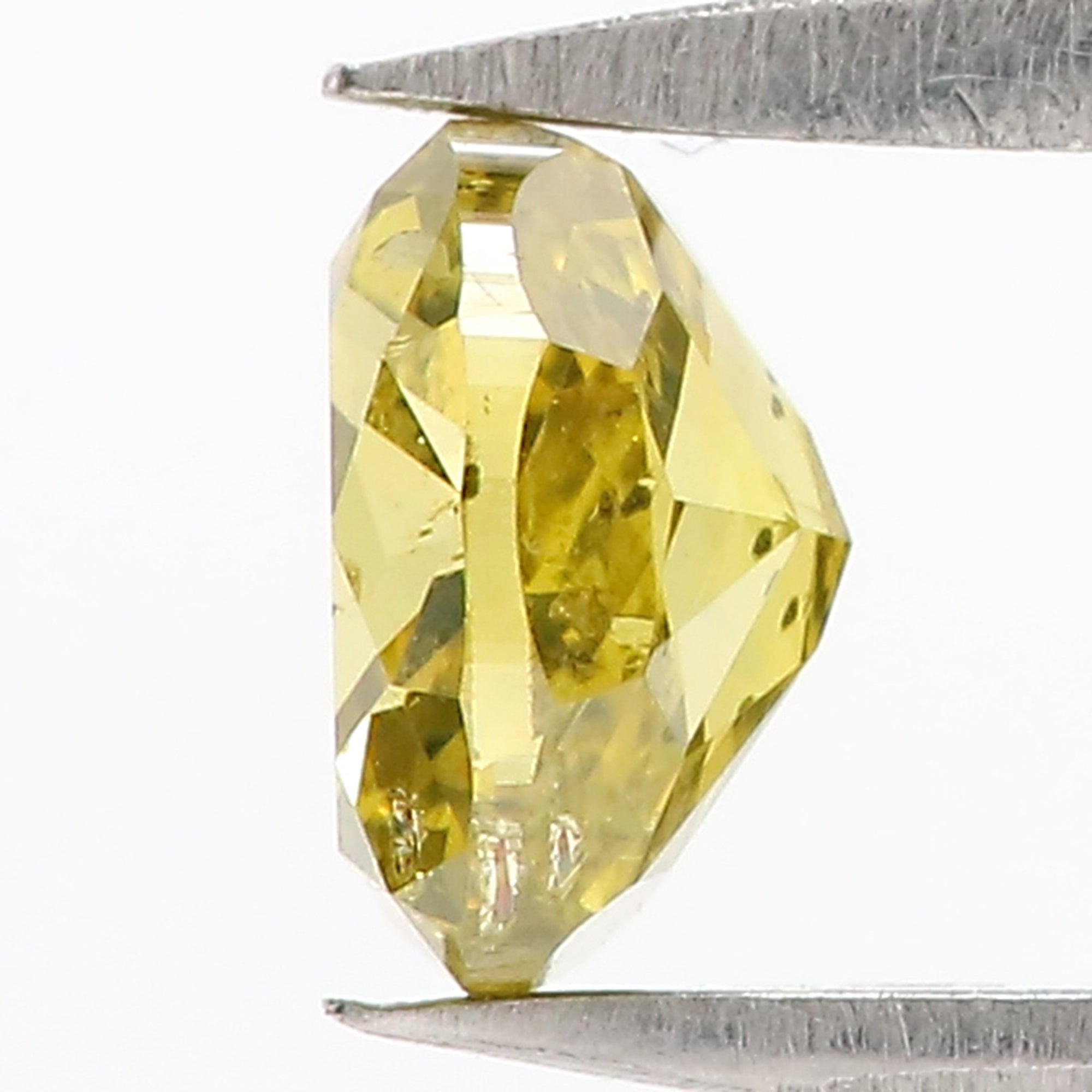 0.73 CT Natural Loose Oval Shape Diamond Yellow Color Oval Shape Diamond 5.70 MM Natural Loose Green Color Oval Brilliant Cut Diamond QL6455