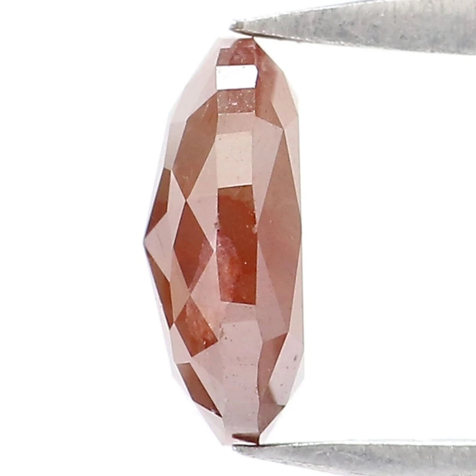 0.82 CT Natural Loose Oval Cut Diamond Brown Color Oval Diamond 6.75 MM Natural Loose Diamond Brown Color Oval Rose Cut Shape Diamond NQ7864