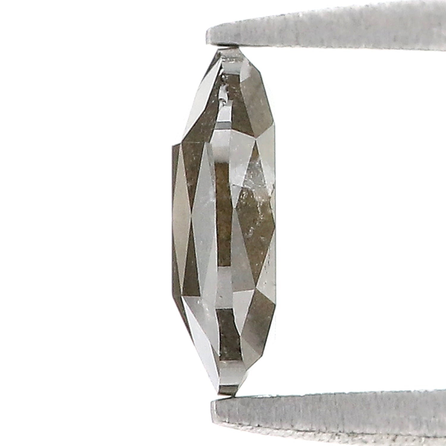 1.01 Ct Natural Loose Oval Shape Diamond Salt And Pepper Oval Cut Diamond 7.40 MM Natural Loose Diamond Oval Shape Rose Cut Diamond LQ1788