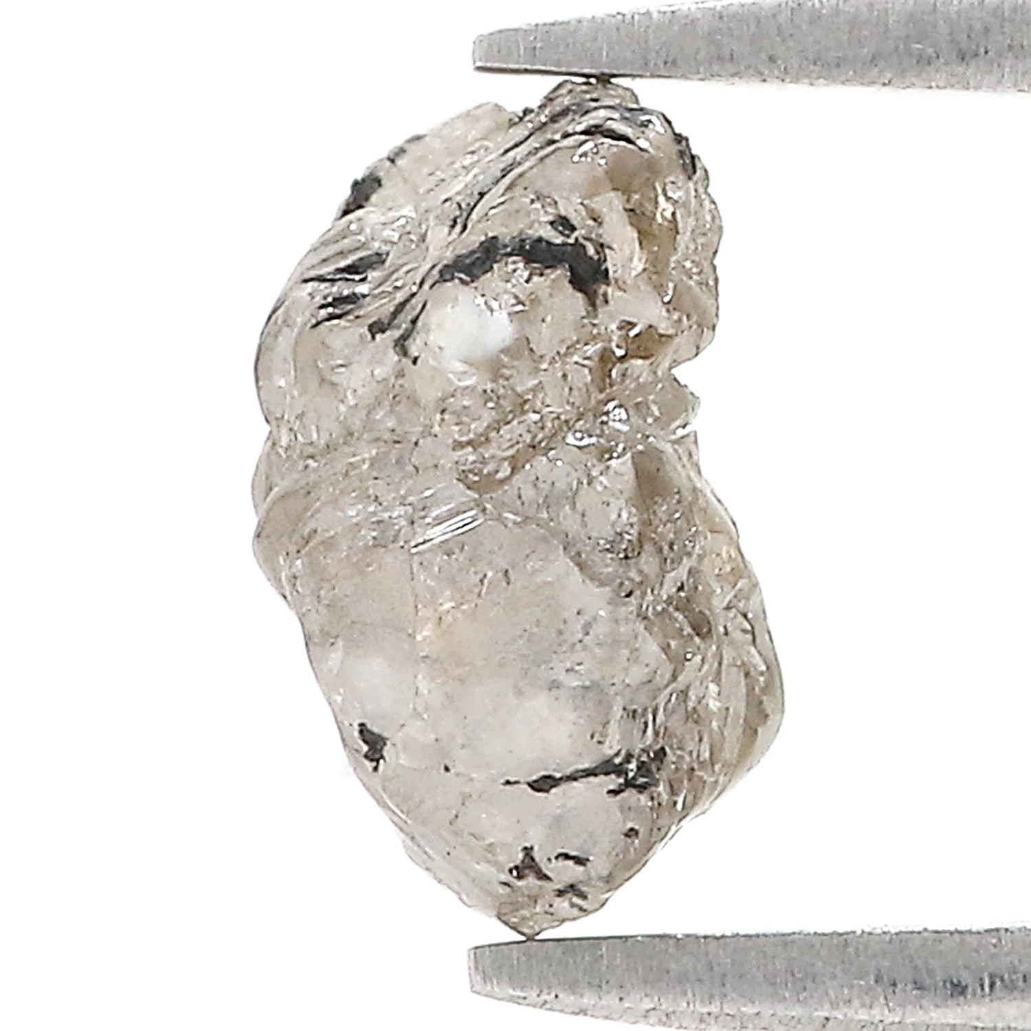 2.79 CT Natural Loose Rough Shape Diamond Brown Color Irregular Cut Diamond 9.70 MM Natural Loose Diamond Brown Rough Cut Diamond L9030