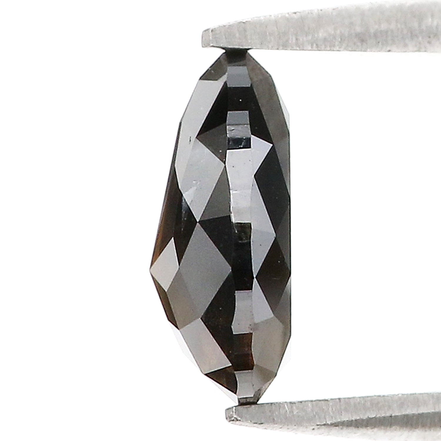 1.86 CT Natural Loose Pear Shape Diamond Brown Color Pear Cut Diamond 9.15 MM Natural Brown Pear Cut Diamond Pear Rose Cut Diamond L3403