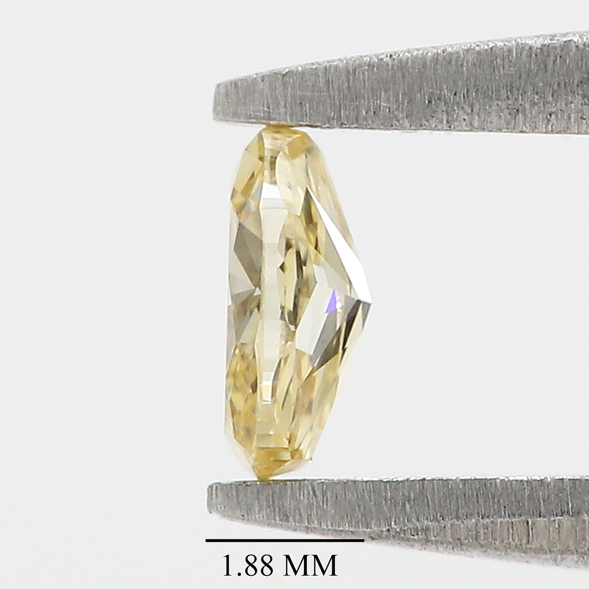 Natural Oval Diamond 0.25 CT Loose Brilliant Cut Fancy Yellow Color Stone 4.65 MM Rustic Diamond For Custom Engagement Ring L3699