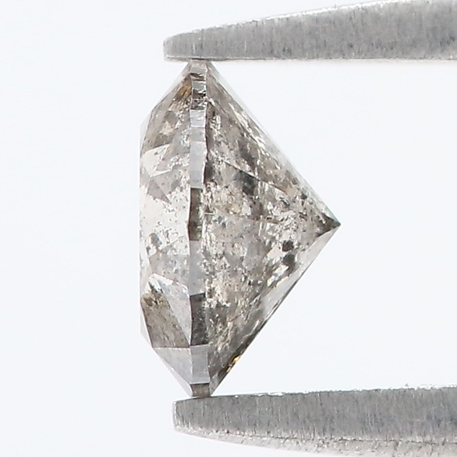 0.82 CT Natural Loose Round Shape Diamond Salt And Pepper Round Cut Diamond 6.00 MM Natural Loose Diamond Round Brilliant Cut Diamond LQ605