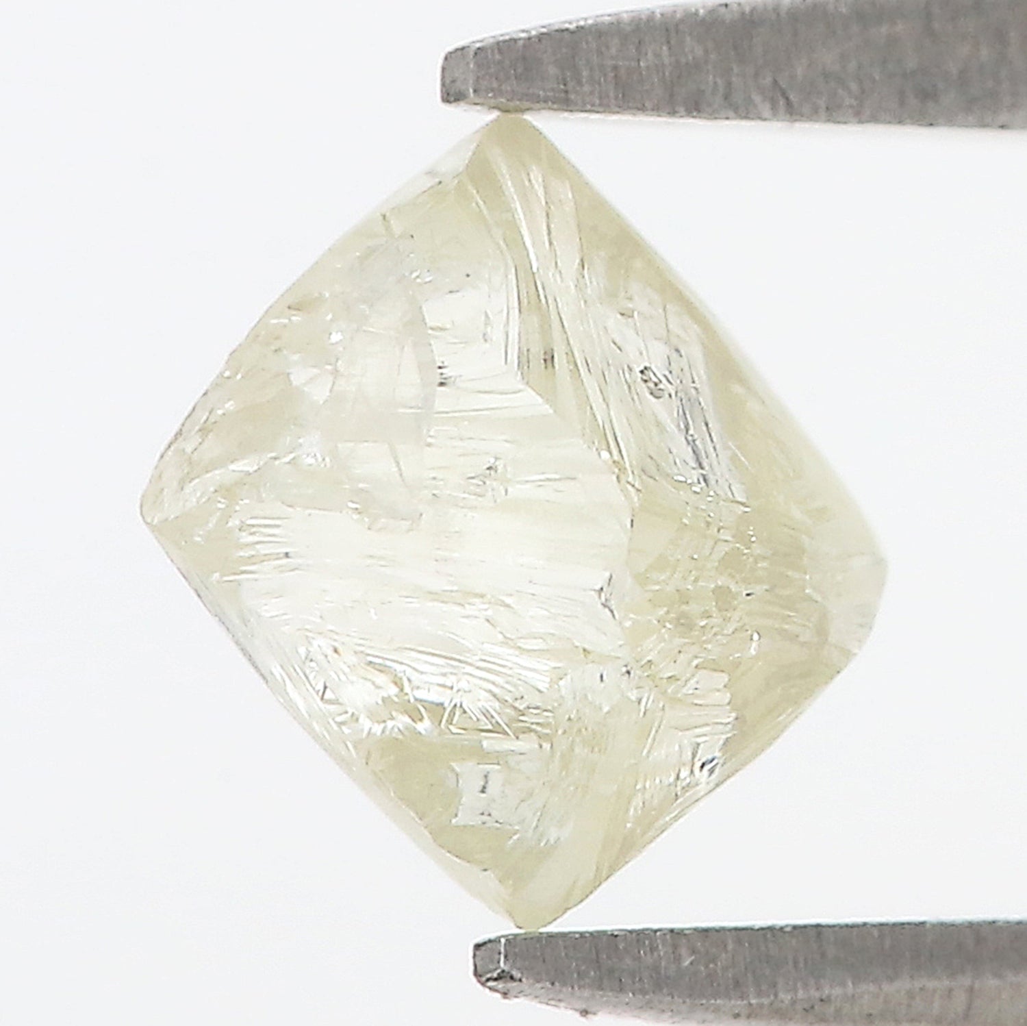 1.31 CT Natural Loose Rough Shape Diamond White-I Color Irregular Cut Diamond 5.15 MM Natural Diamond I Color Rough UnCut Diamond L3489
