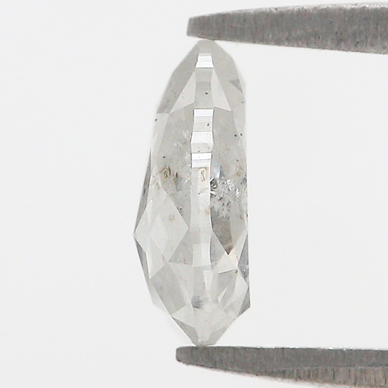 1.24 CT Natural Loose Pear Shape Diamond White - G Color Pear Cut Diamond 8.30 MM Natural Loose White Diamond Pear Rose Cut Diamond L3536
