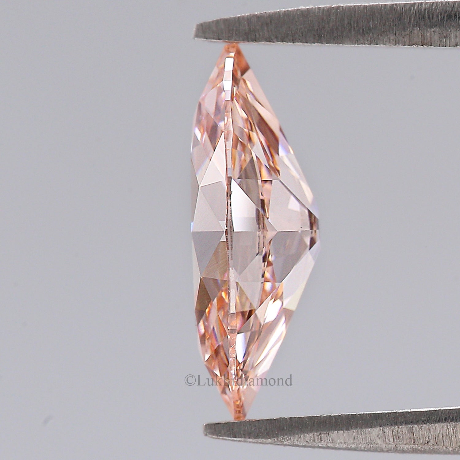 1.91 CT IGI Certified Marquise Brilliant Cut Diamond Fancy Vivid Pink Color VVS2 Clarity Lab Grown Diamond Lab Created CVD Diamond L3582