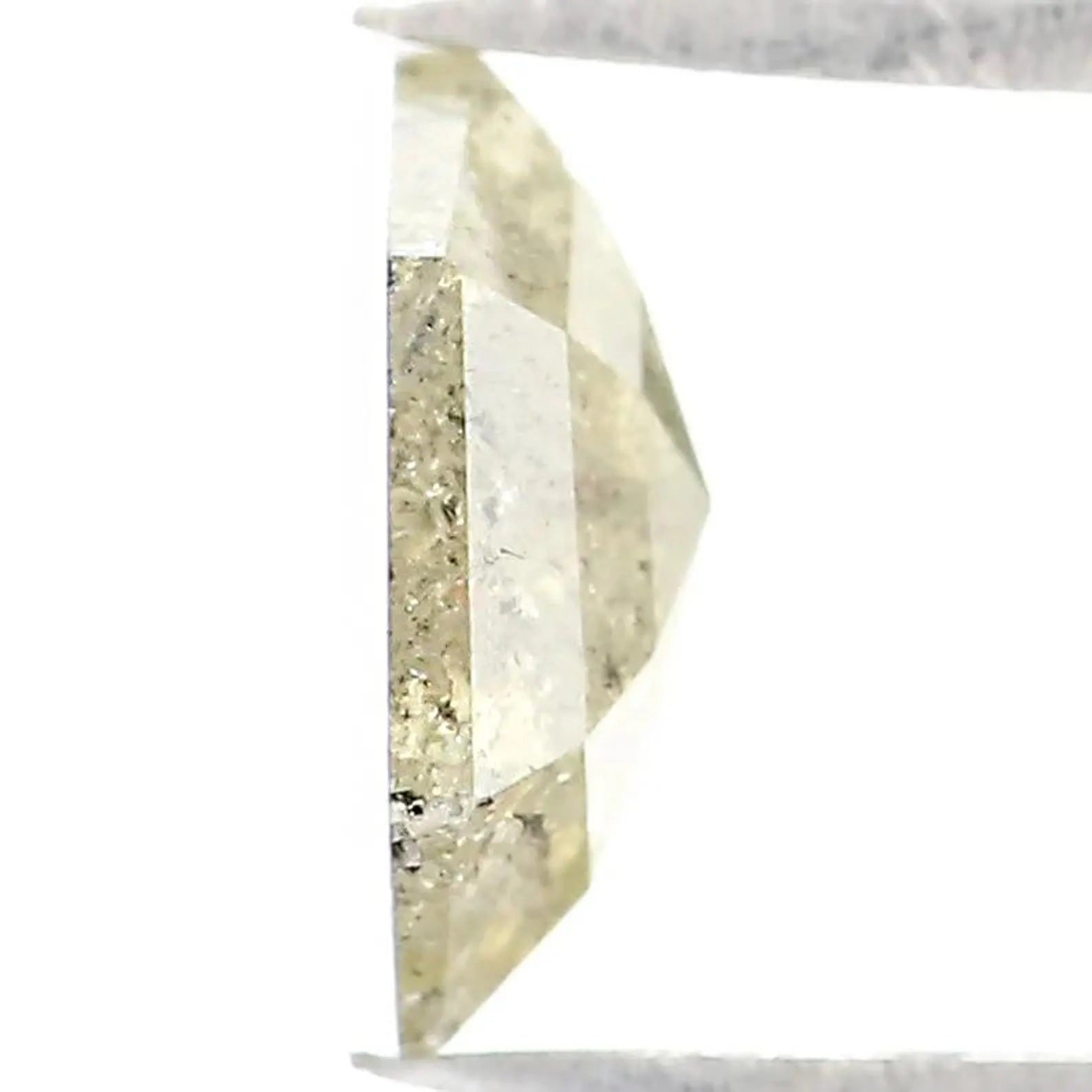 0.63 CT Natural Loose Hexagon Shape Diamond Yellow Color Hexagon Diamond 7.30 MM Natural Loose Yellow Color Hexagon Rose Cut Diamond NQ8191