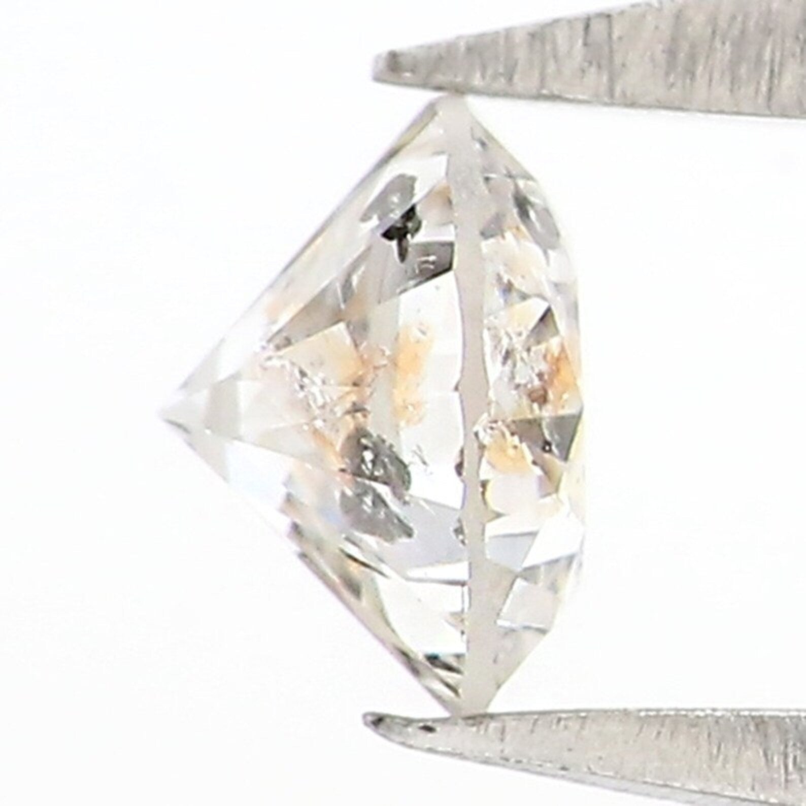 0.27 CT Natural Loose Round Shape Diamond Grey White Color Round Diamond 4.00 MM Natural Loose Diamond Round Brilliant Cut Diamond NQ7710