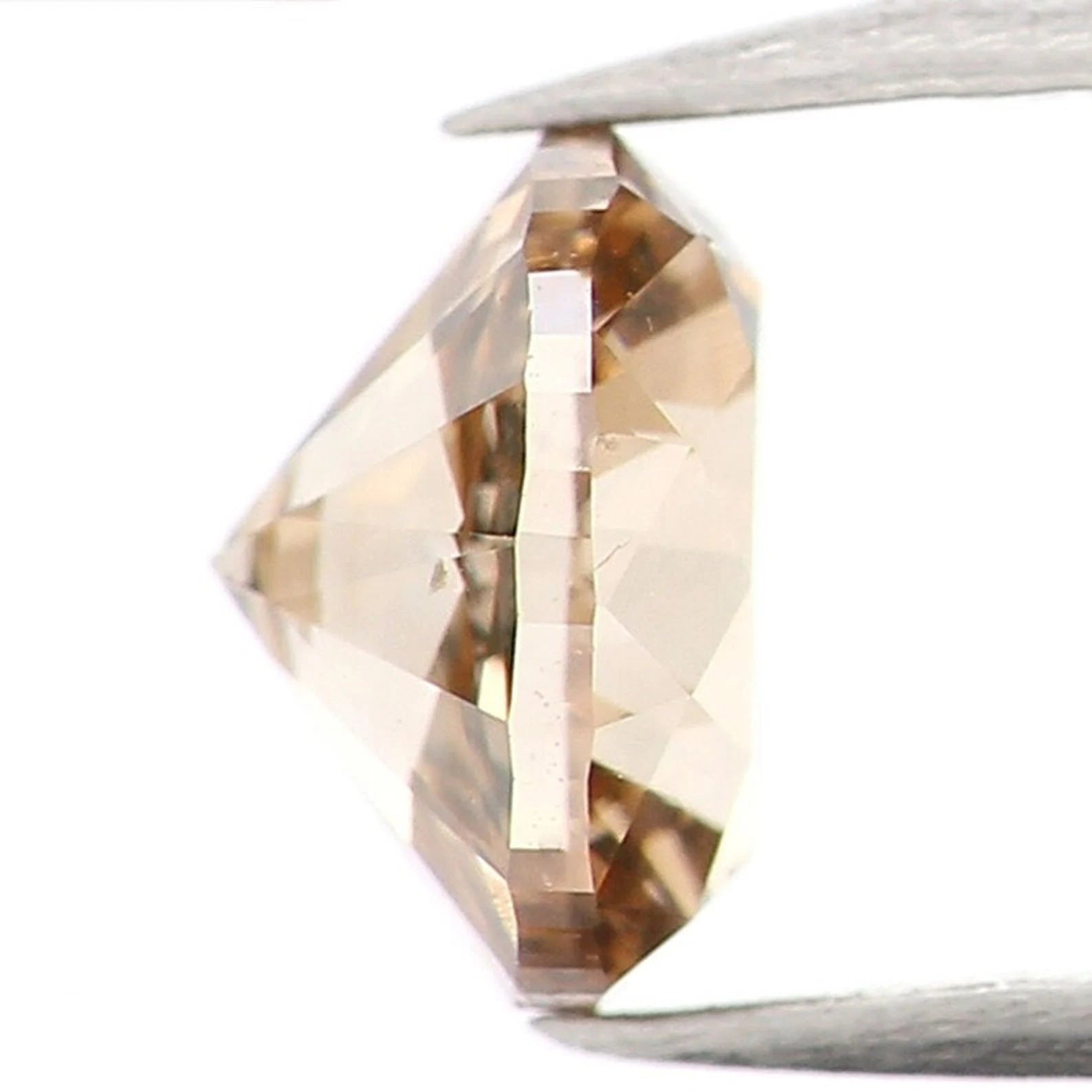 0.39 CT Natural Loose Oval Shape Diamond Brown Color Oval Diamond 4.70 MM Natural Diamond Brown Color Oval Brilliant Cut Diamond NQ1234