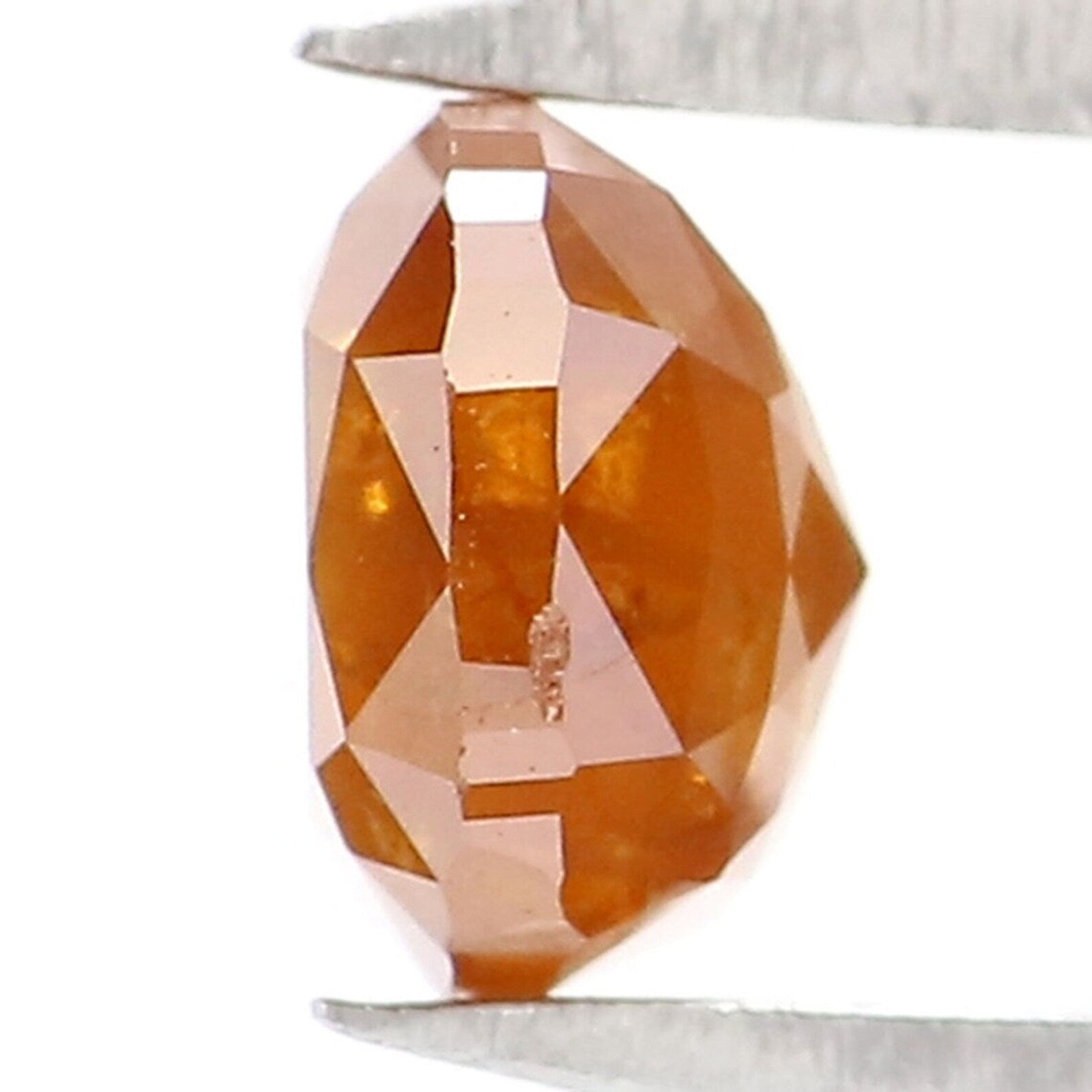 0.61 CT Natural Loose Cushion Shape Diamond Brown Color Cushion Cut Diamond 4.70 MM Natural Loose Diamond Cushion Rose Cut Diamond NQ1961