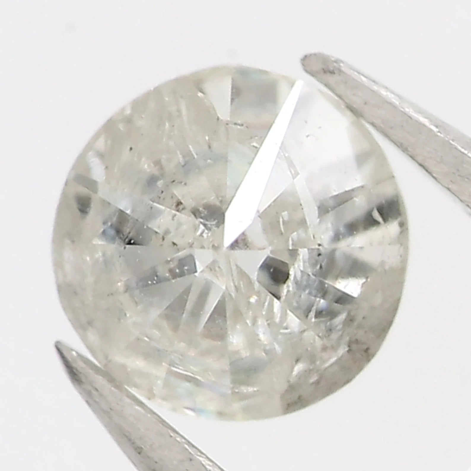 0.31 Ct Natural Loose Round Brilliant Diamond Gray Color Round Shape Diamond 3.95 MM Natural Loose Diamond Round Brilliant Cut Diamond N310