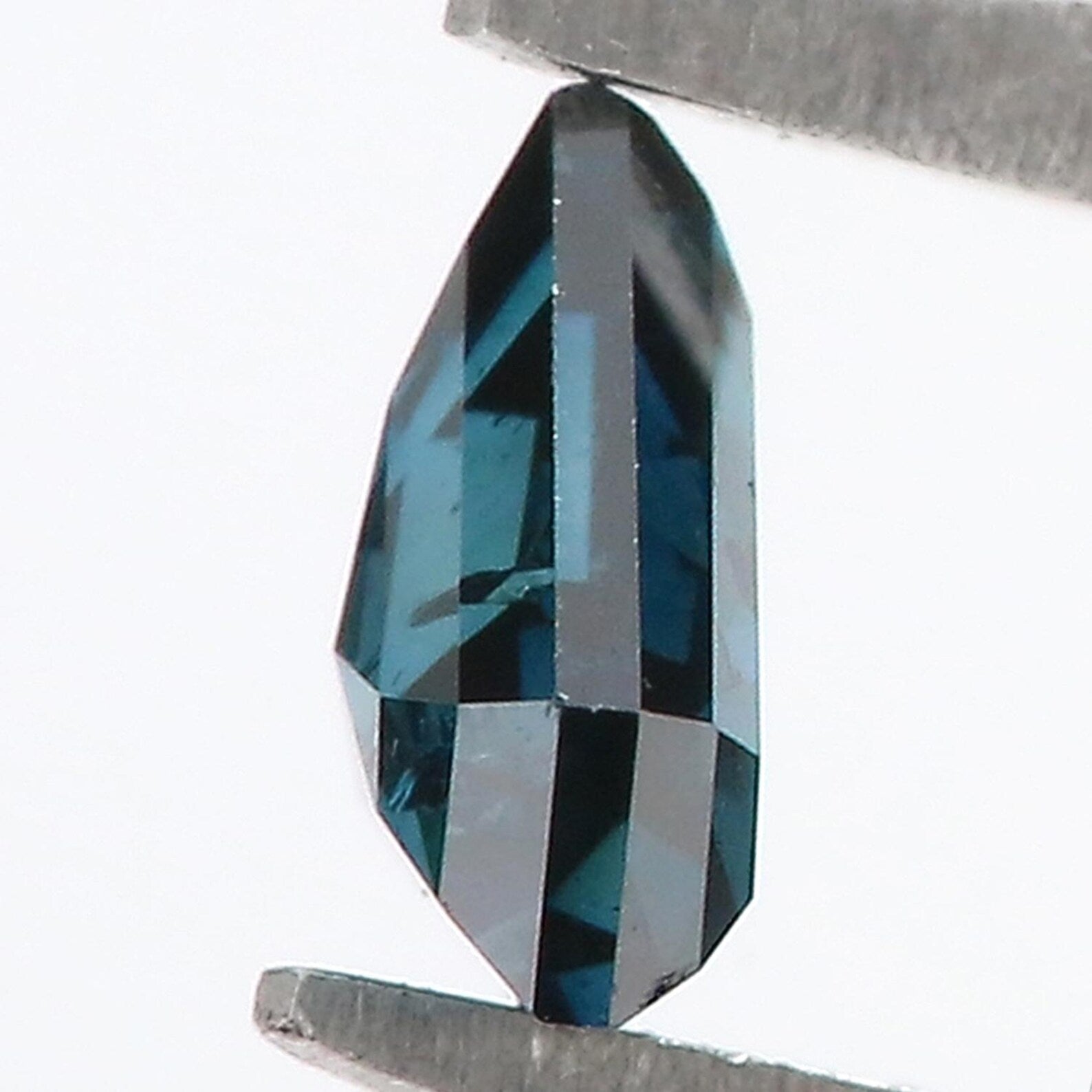 0.53 Ct Natural Loose Shield Shape Diamond Blue Color Shield Cut Diamond 5.20 MM Natural Diamond Blue Color Shield Rose Cut Diamond NQ1387