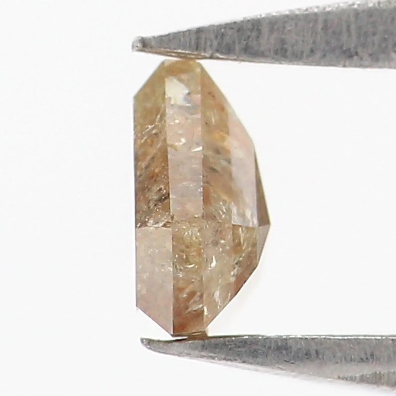 0.39 CT Natural Loose Shield Shape Diamond Grey Color Shield Cut Diamond 4.30 MM Natural Diamond Brown Color Shield Rose Cut Diamond NQ449