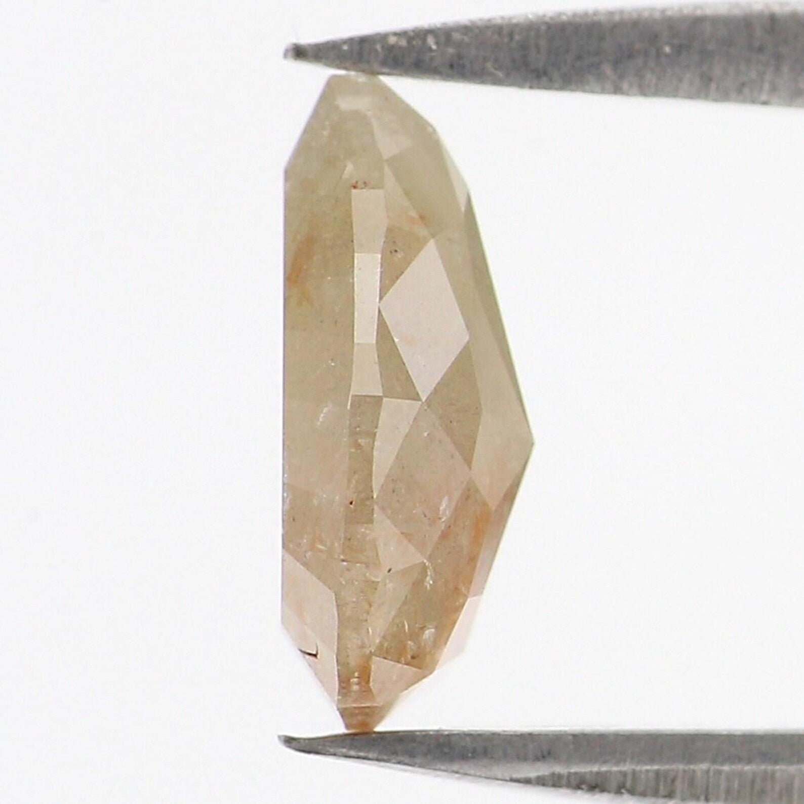 1.25 Ct Natural Loose Pear Shape Diamond Grey Color Pear Cut Diamond 8.55 MM Natural Loose Diamond Grey Color Pear Rose Cut Diamond NQ773