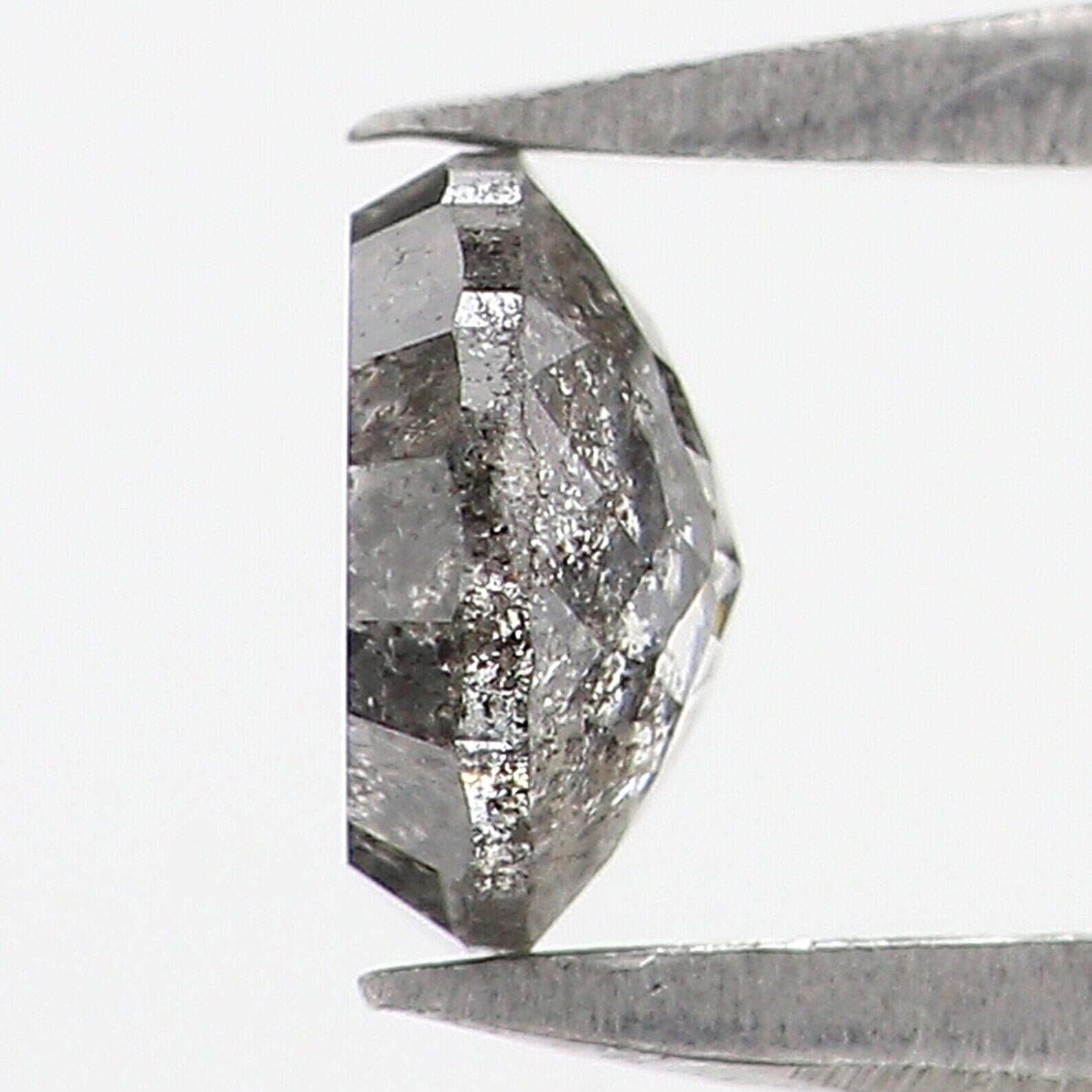 0.45 CT Natural Loose Round Rose Cut Diamond Salt And Pepper Round Shape Diamond 4.70 MM Natural Loose Diamond Round Rose Cut Diamond NQ170