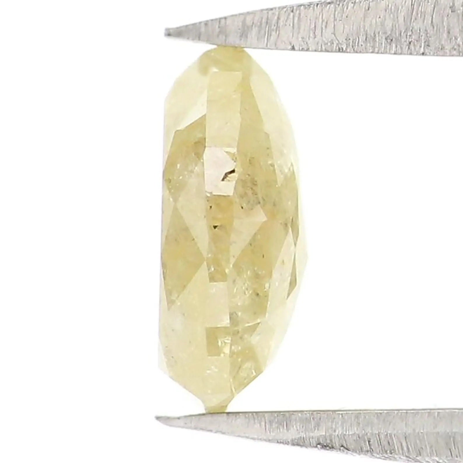 1.26 CT Natural Loose Pear Shape Diamond Yellow Color Pear Diamond 7.70 MM Natural Loose Diamond Yellow Color Pear Rose Cut Diamond NQ2373