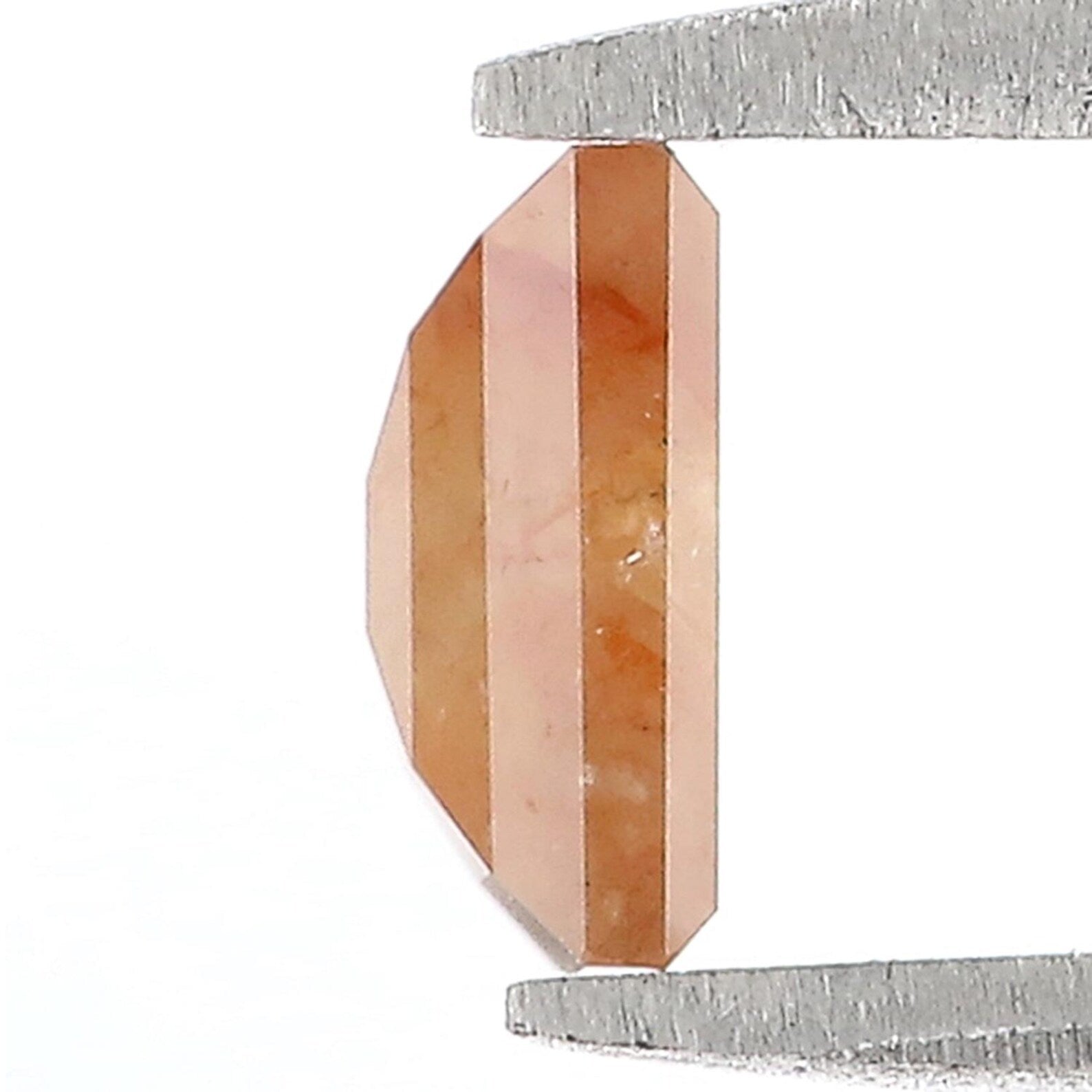 0.81 CT Natural Loose Baguette Shape Diamond Brown Grey Color Baguette Cut Diamond 6.20 MM Natural Diamond Baguette Rose Cut Diamond QN8980