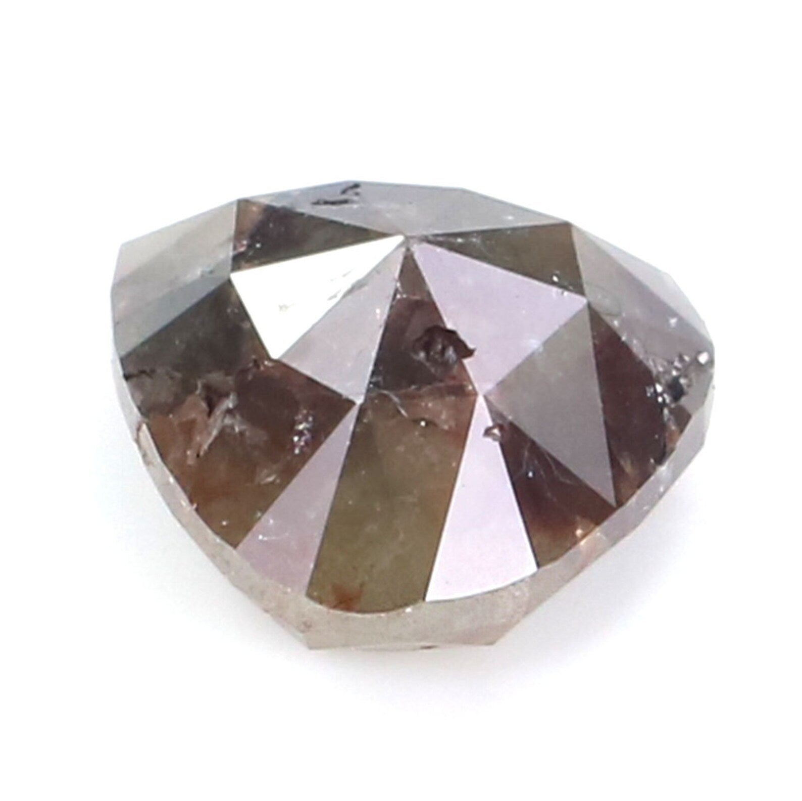 1.73 CT Natural Loose Pear Shape Diamond Brown Color Pear Cut Diamond 7.50 MM Natural Loose Diamond Pear Shape Rose Cut Diamond N8549