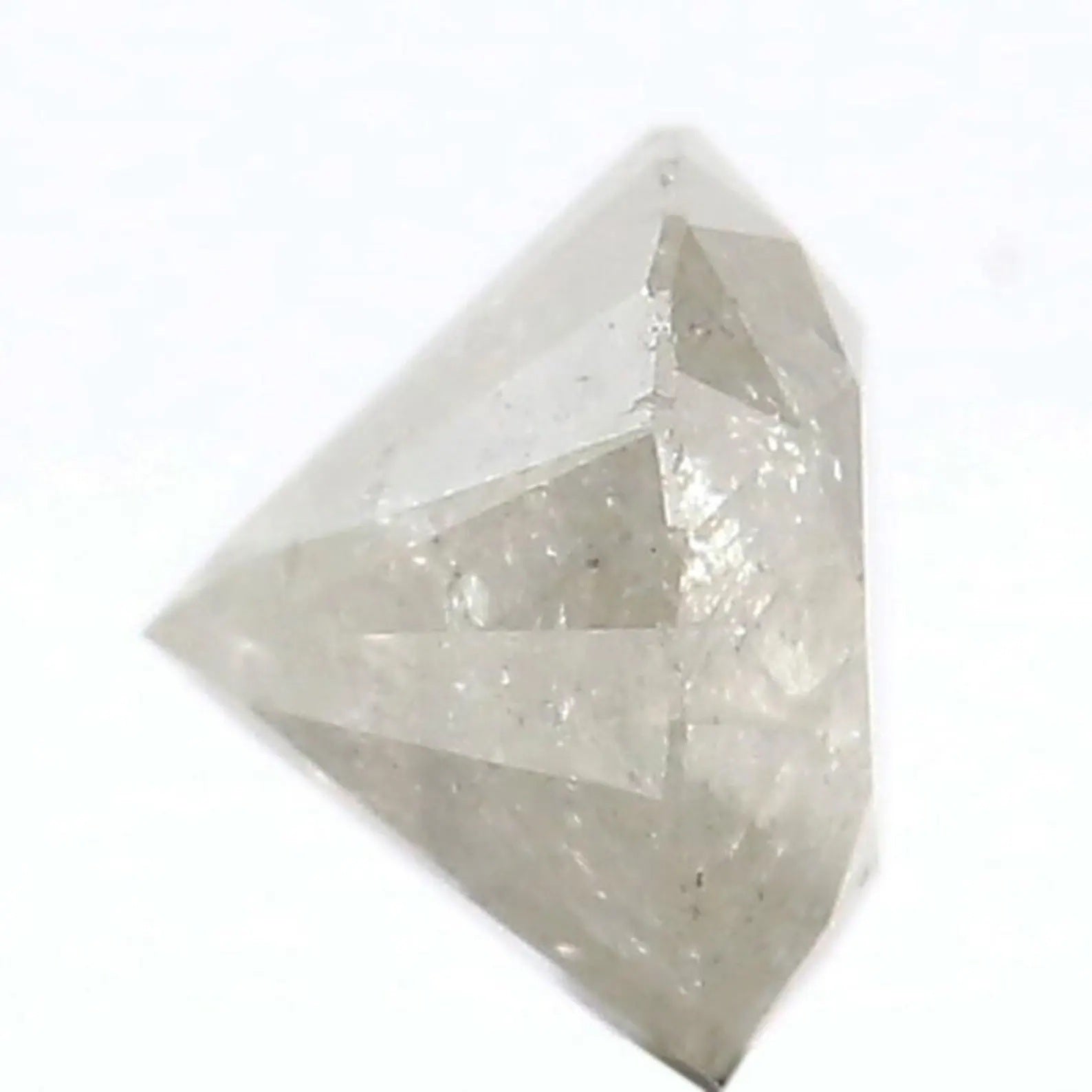 0.69 Ct Natural Loose Round Shape Diamond Grey Color Round Cut Diamond 5.30 MM Natural Loose Grey Color Round Brilliant Cut Diamond NQ303