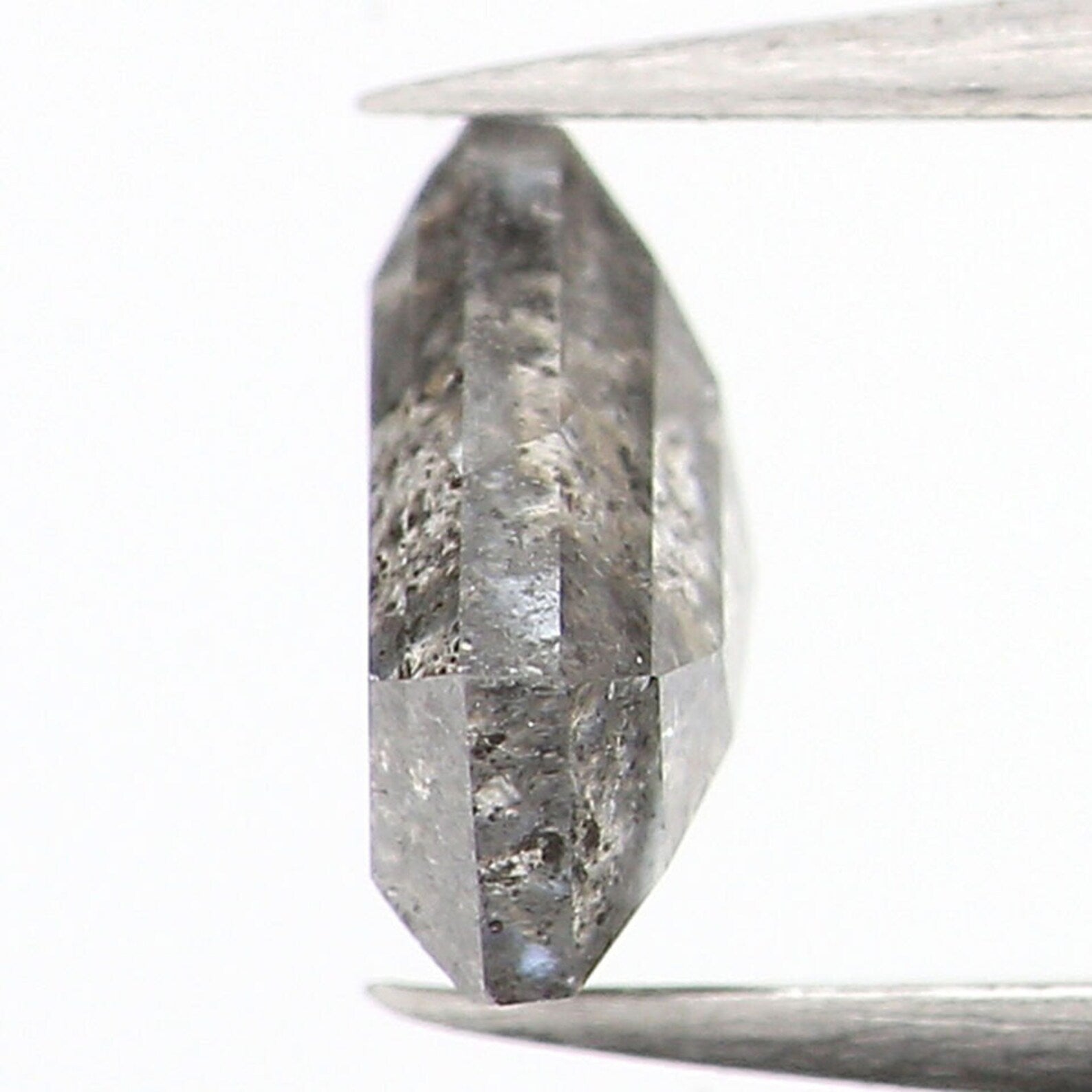 0.58 CT Natural Loose Shield Shape Diamond Salt And Pepper Shield Cut Diamond 5.10 MM Natural Diamond Shield Rose Cut Diamond QN1261