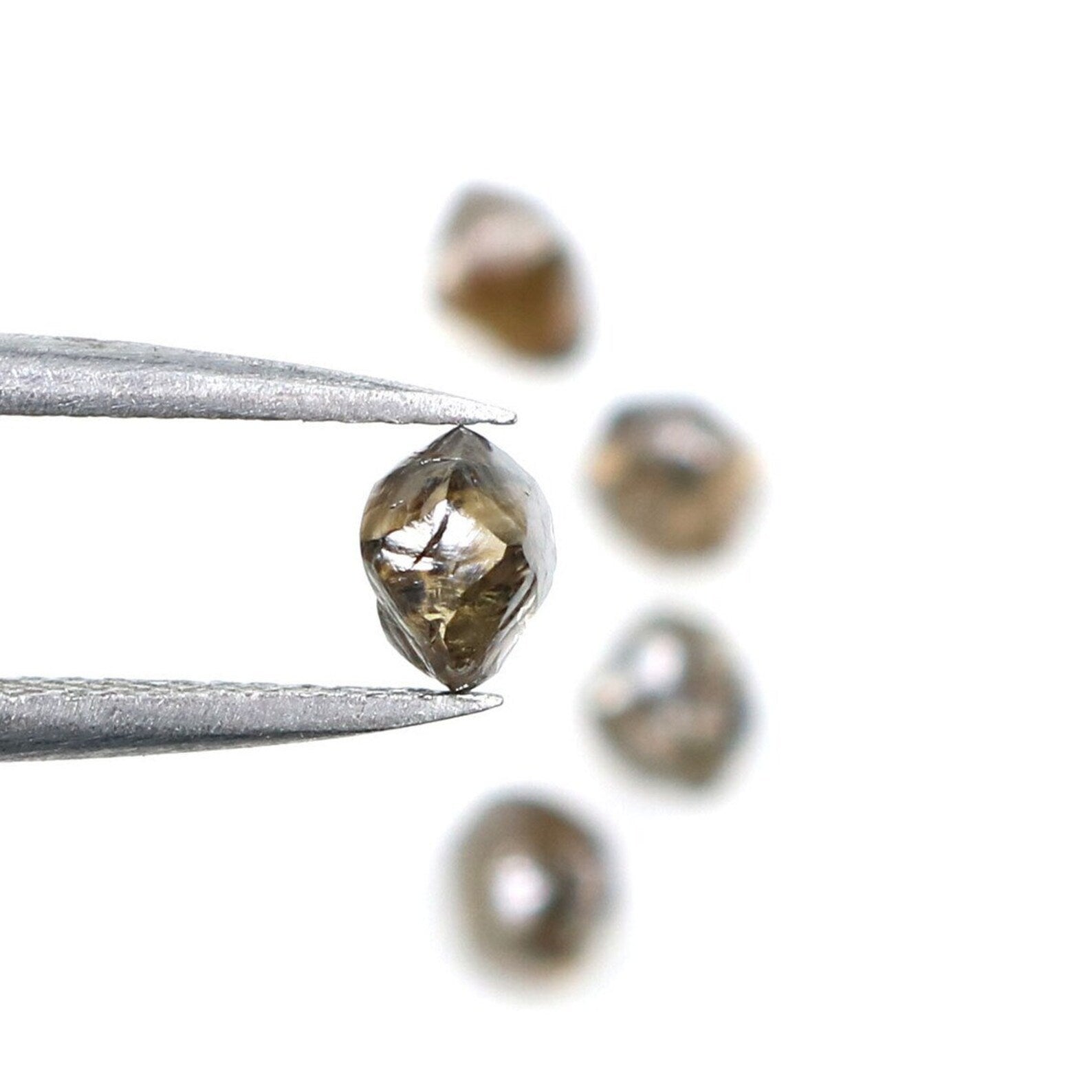 2.34 CT Natural Loose Rough Diamond Brown Color Rough Diamond 4.00 MM Natural Diamond Brown Color Irregular Cut Rough Shape Diamond NQ9049