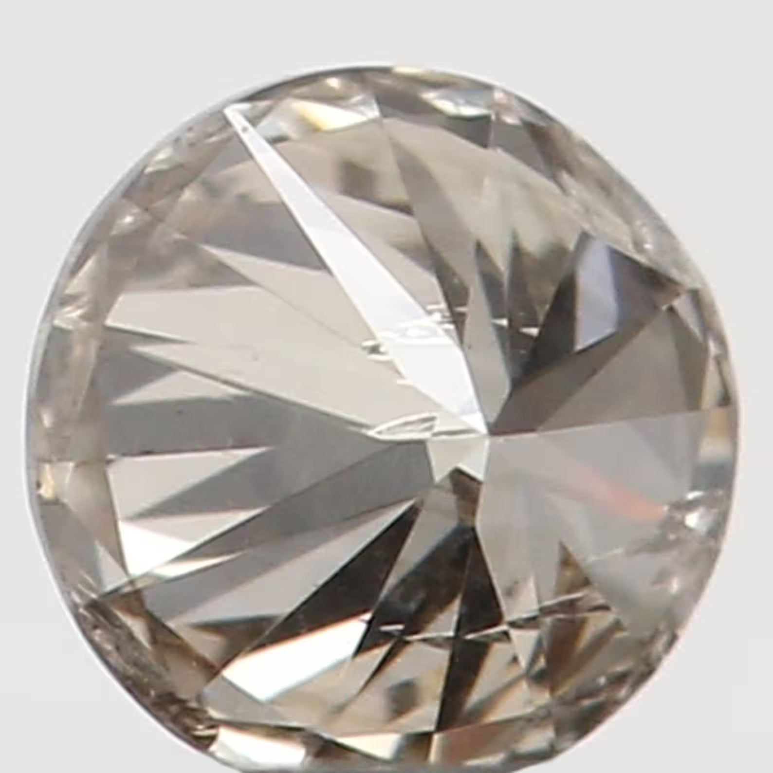 0.090 Ct Natural Loose Round Diamond Brown Color Round Diamond 2.80 MM Natural Loose Diamond Brown Color Round Brilliant Cut Diamond N7832