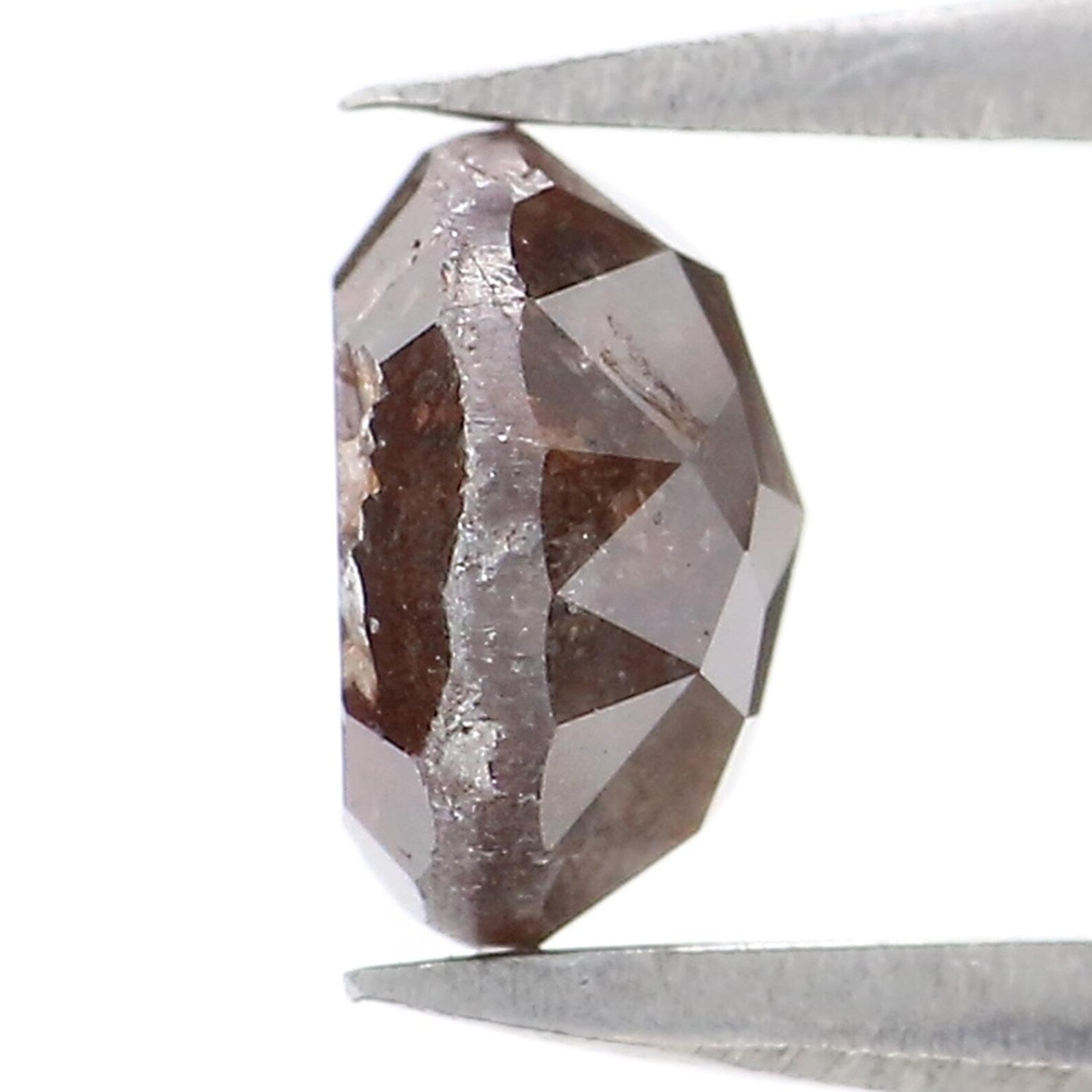 1.07 Ct Natural Loose Round Rose Cut Diamond Brown Color Round Shape Diamond 6.00 MM Natural Loose Brown Color Round Rose Cut Diamond NQ7028