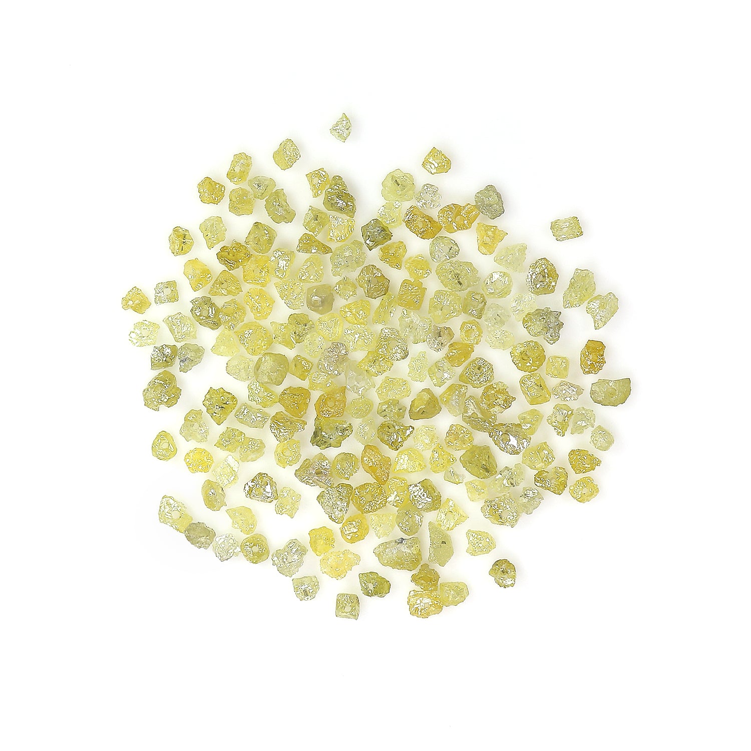 Natural Loose Rough Shape Diamond Yellow Color Rough Bead Cut Diamond 100 PCS Lot Uncut Drilled Bead Rough Irregular Cut Bead Diamond Q78