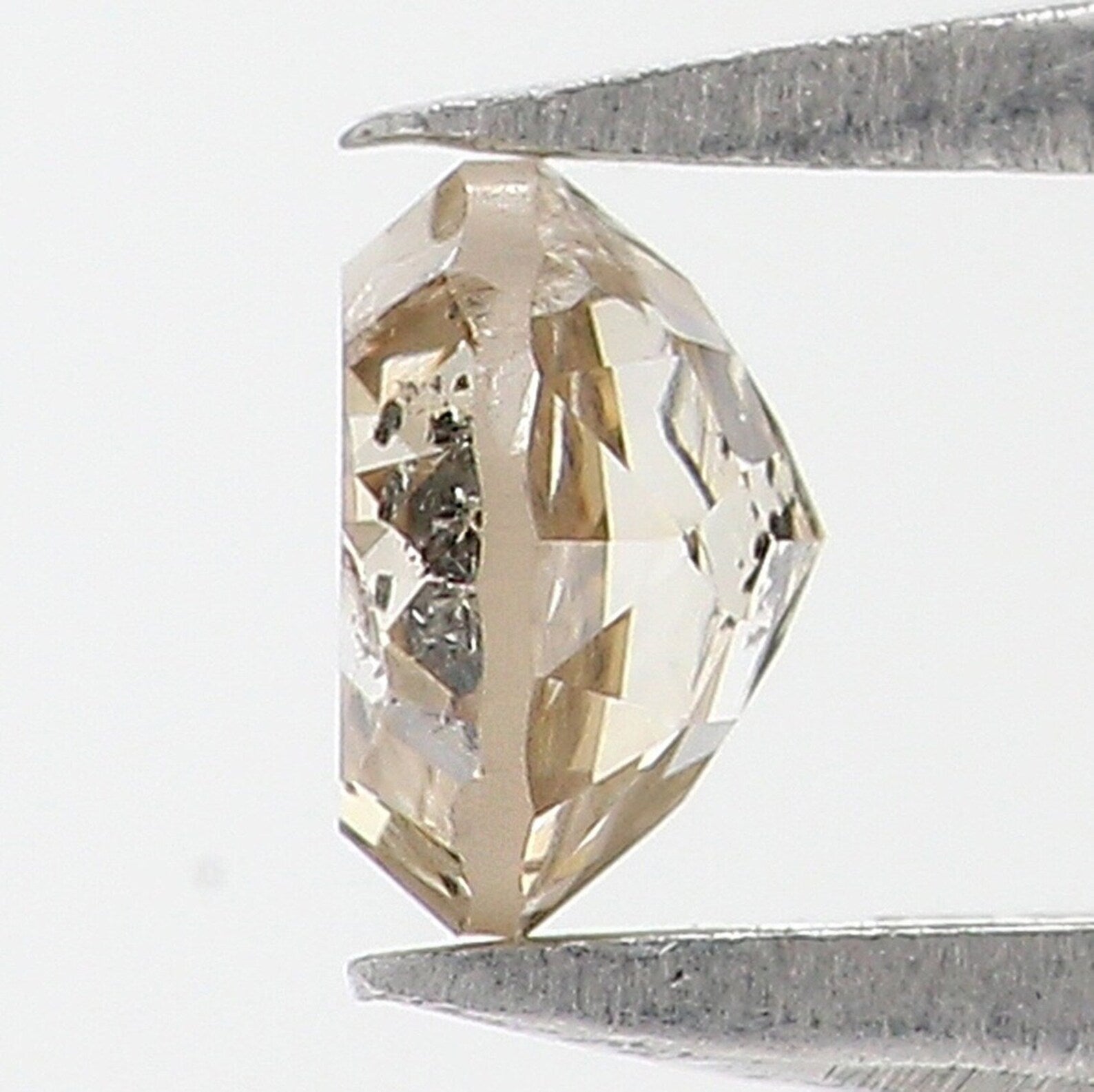 0.36 CT Natural Loose Round Shape Diamond Brown Color Round Rose Cut Diamond 4.20 MM Natural Loose Diamond Round Rose Cut Diamond NQ8036