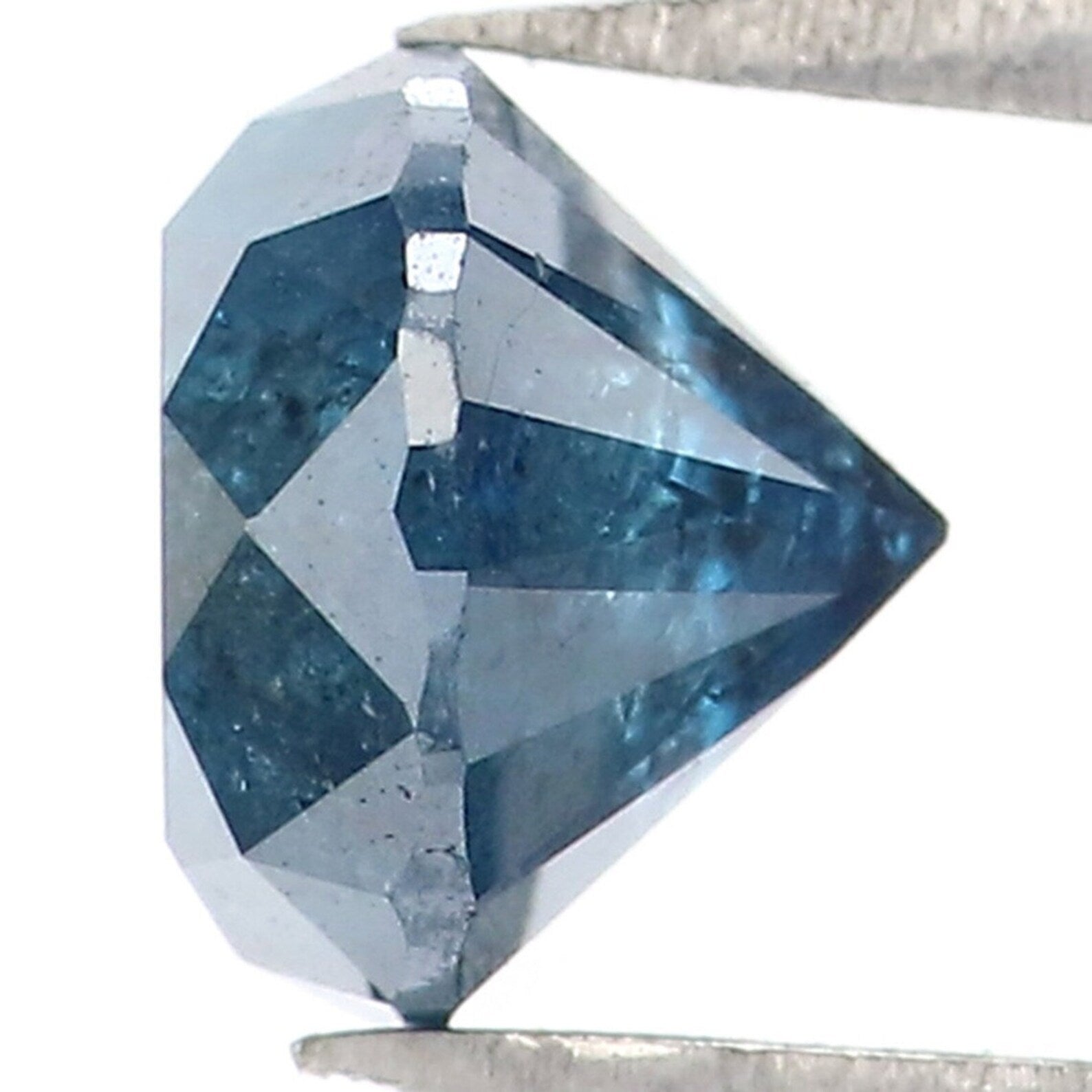 0.95 CT Natural Loose Round Shape Diamond Blue Color Round Cut Diamond 5.50 MM Natural Diamond Blue Color Round Brilliant Cut Diamond QN9923
