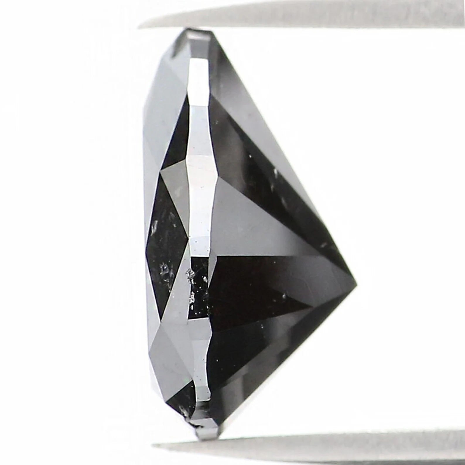 1.97 CT Natural Loose Pear Shape Diamond Black Color Pear Cut Diamond 9.65 MM Natural Loose Diamond Pear Brilliant Cut Diamond QN1542