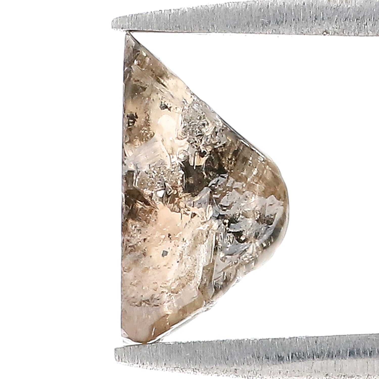 2.81 CT Natural Loose Rough Shape Diamond Brown Color Rough Cut Diamond 9.55 MM Natural Loose Brown Color Rough Irregular Cut Diamond N145