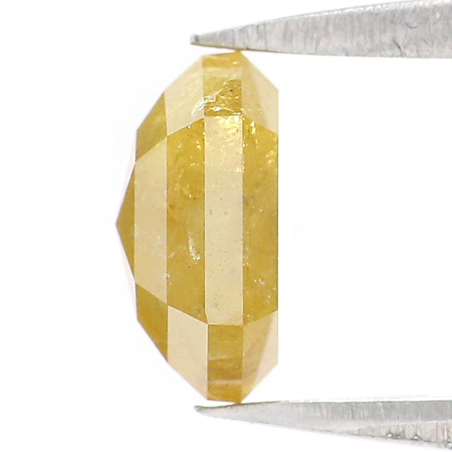 1.19 CT Natural Loose Hexagon Shape Diamond Yellow Color Hexagon Cut Diamond 7.10 MM Natural Yellow Color Hexagon Rose Cut Diamond LQ9916
