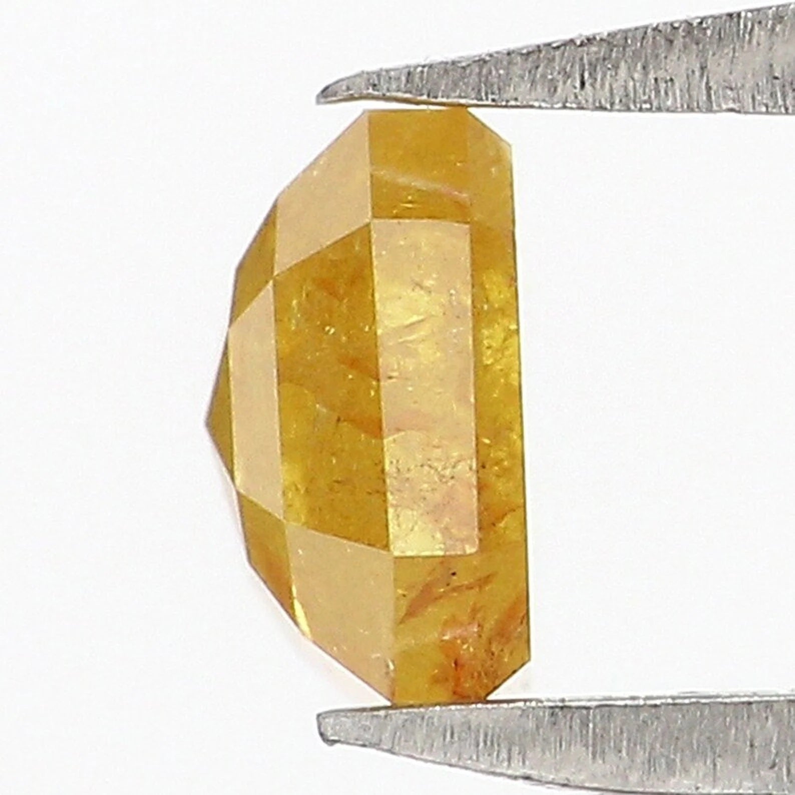 0.39 CT Natural Loose Diamond Radiant Shape Diamond Yellow Color Radiant Cut Diamond 4.20 MM Natural Loose Radiant Rose Cut Diamond NQ7022