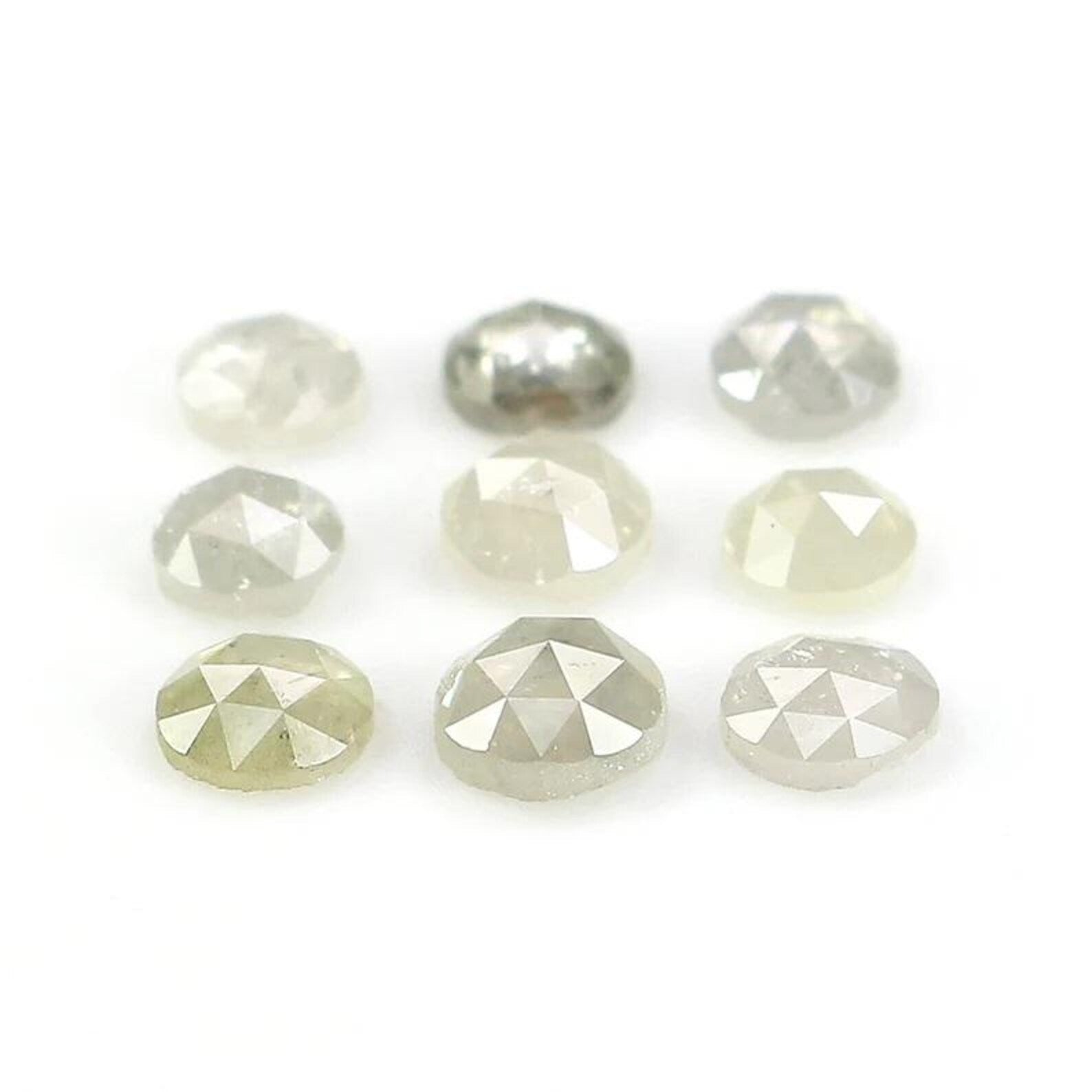 1.32 CT Natural Loose Round Shape Diamond Grey Color Round Diamond 3.10 MM Natural Loose Diamond Grey Color Round Rose Cut Diamond NQ2456