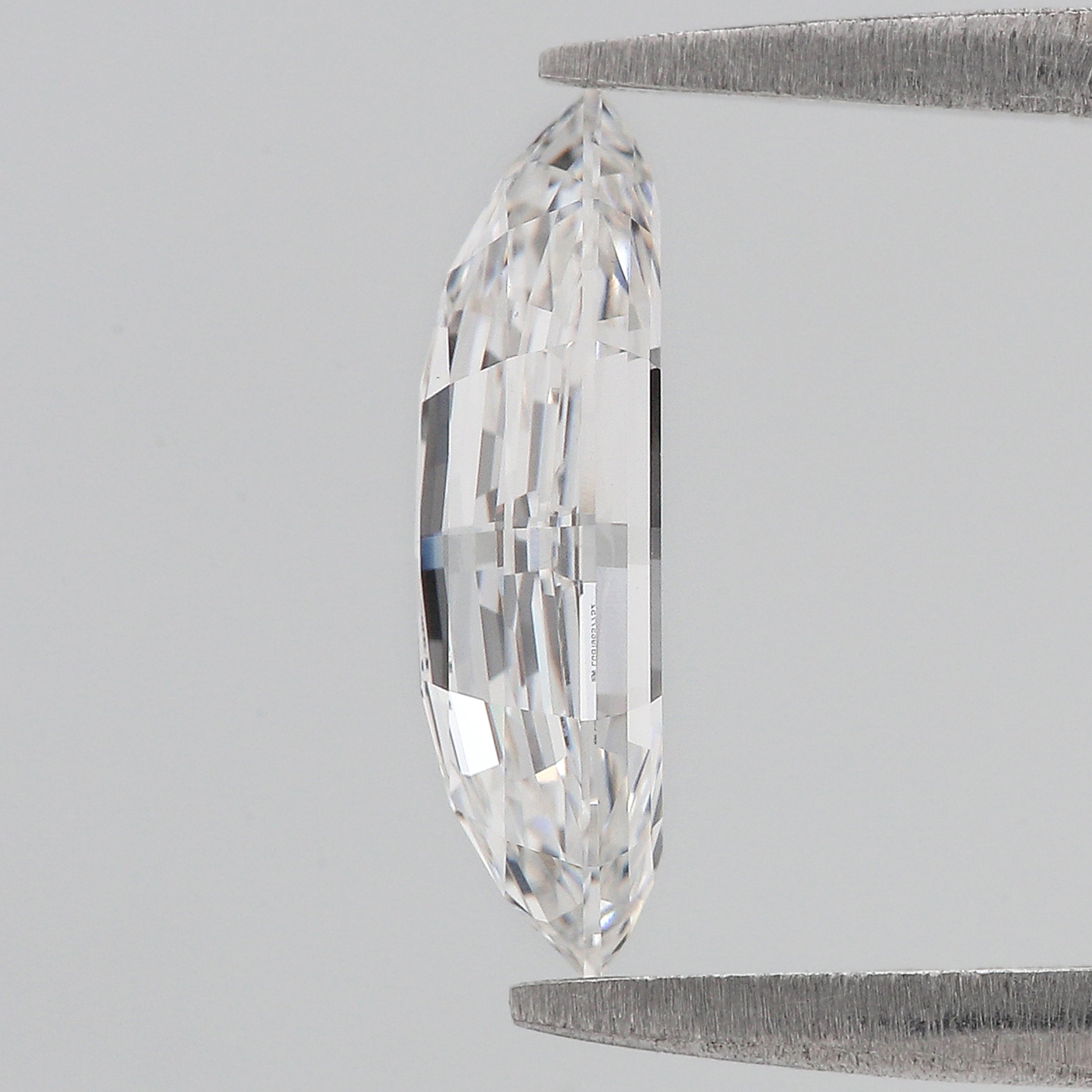 1.35 CT IGI Certified Modified Marquise Step Cut Diamond White - E Color VS1 Clarity Lab Grown Diamond Lab Created Marquise Diamond L3678