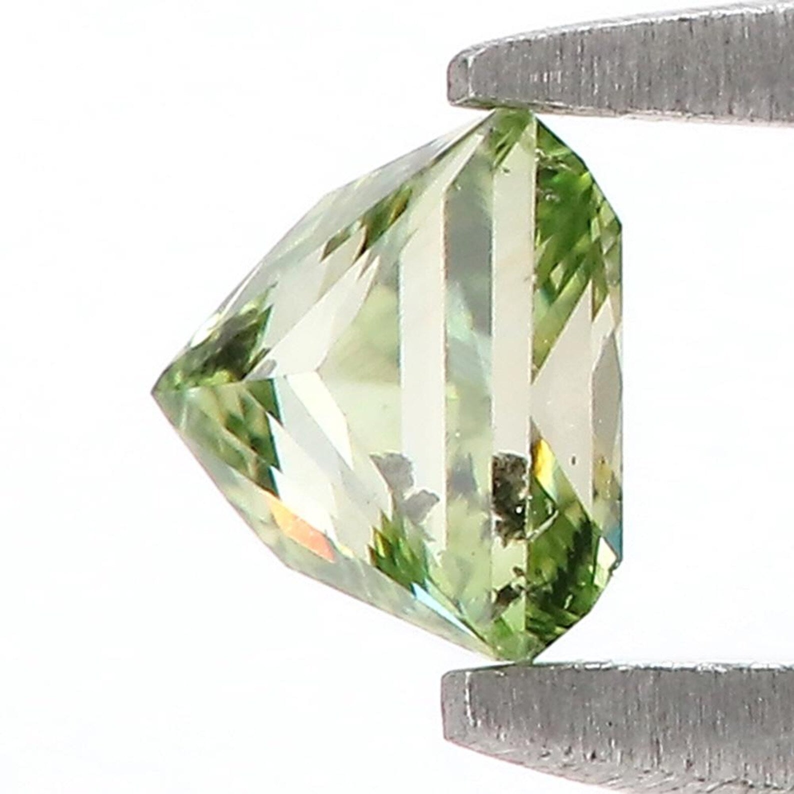 0.44 CT Natural Loose Princess Shape Diamond Green Color Princess Cut Diamond 3.85 MM Natural Diamond Princess Brilliant Cut Diamond QN1158