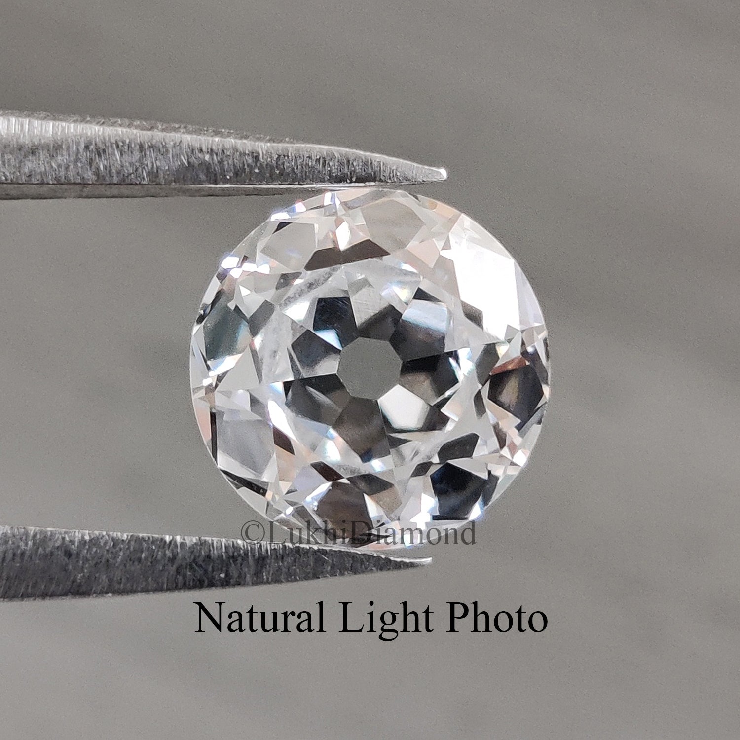 1 CT Round Old European Cut Lab Grown Diamond Lab Created Loose Diamond Round CVD Diamond Lab Made Round Cut for Engagement Ring Q141