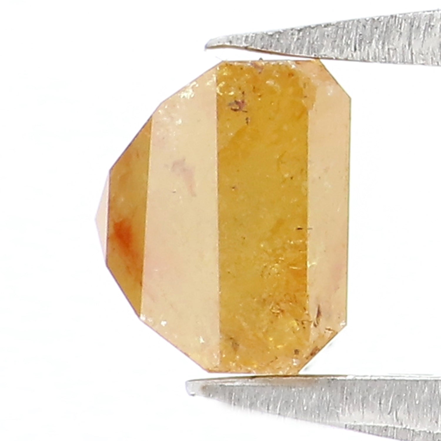Natural Loose Square Diamond, Yellow Color Diamond, Natural Loose Diamond, Square Rose Cut Diamond, 1.08 CT Square Shape Diamond L6165