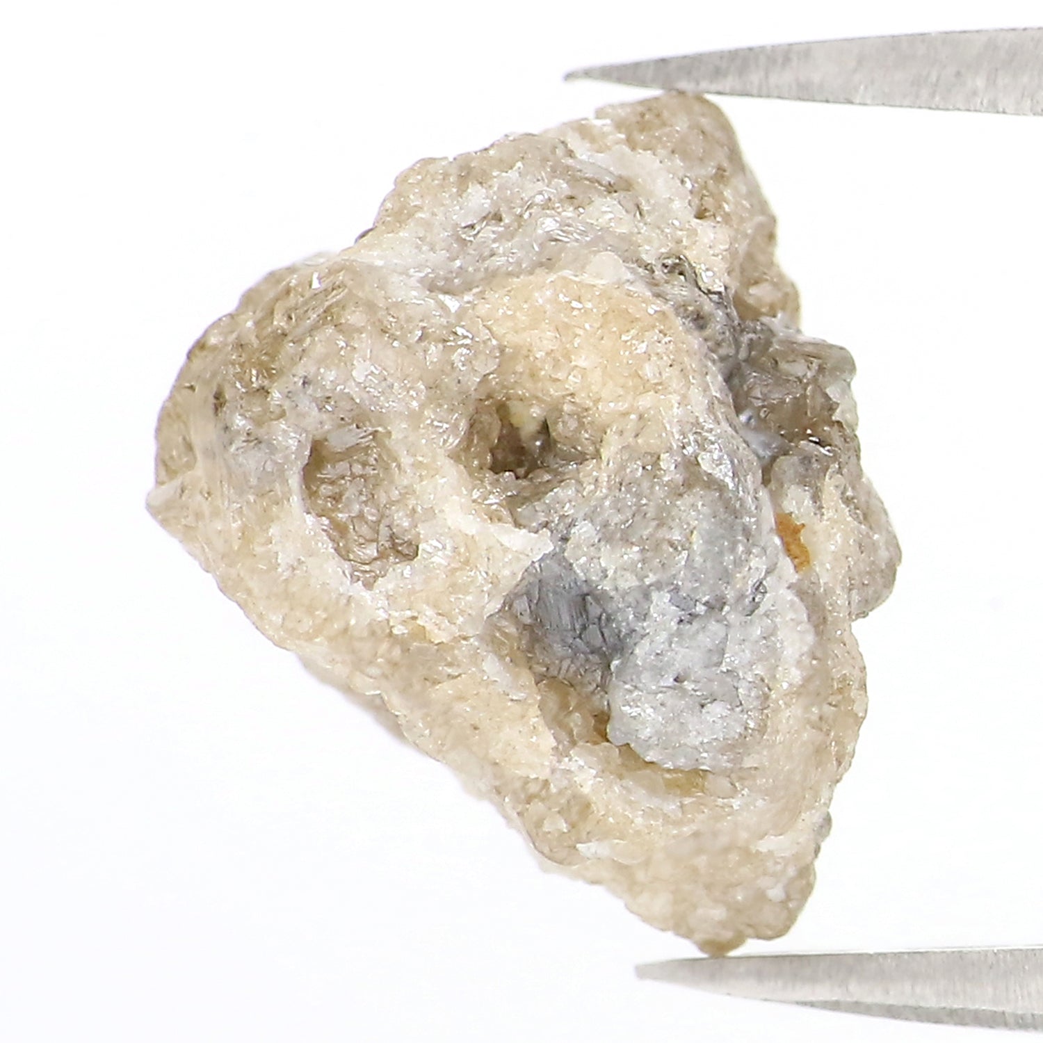 9.50 CT Natural Loose Rough Shape Diamond Grey Color Rough Diamond 12.35 MM Natural Loose Diamond Grey Color Irregular Cut Diamond LQ2934