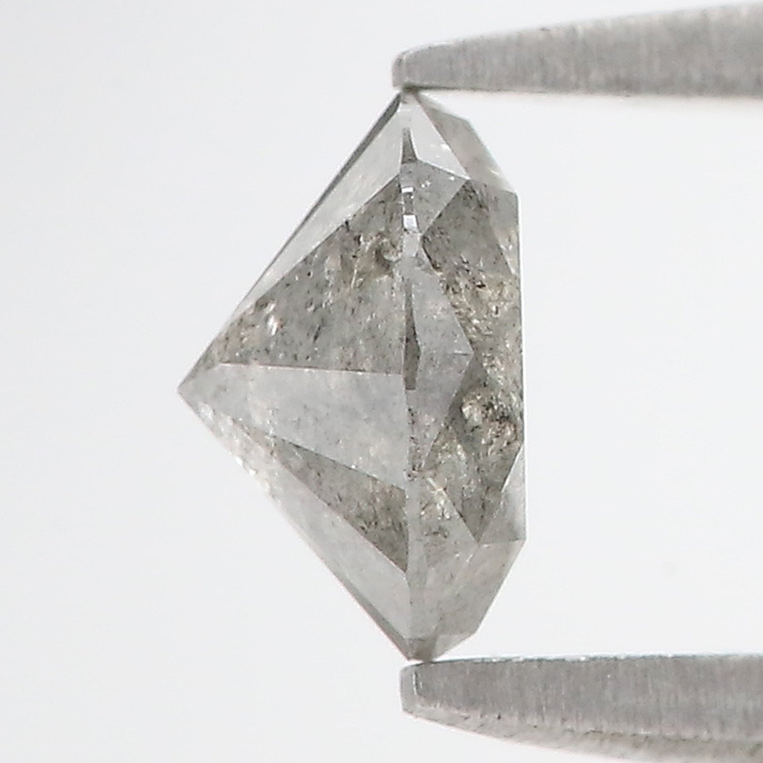 0.92 CT Natural Loose Round Shape Diamond Salt And Pepper Round Cut Diamond 6.20 MM Natural Loose Diamond Round Brilliant Cut Diamond LQ1201
