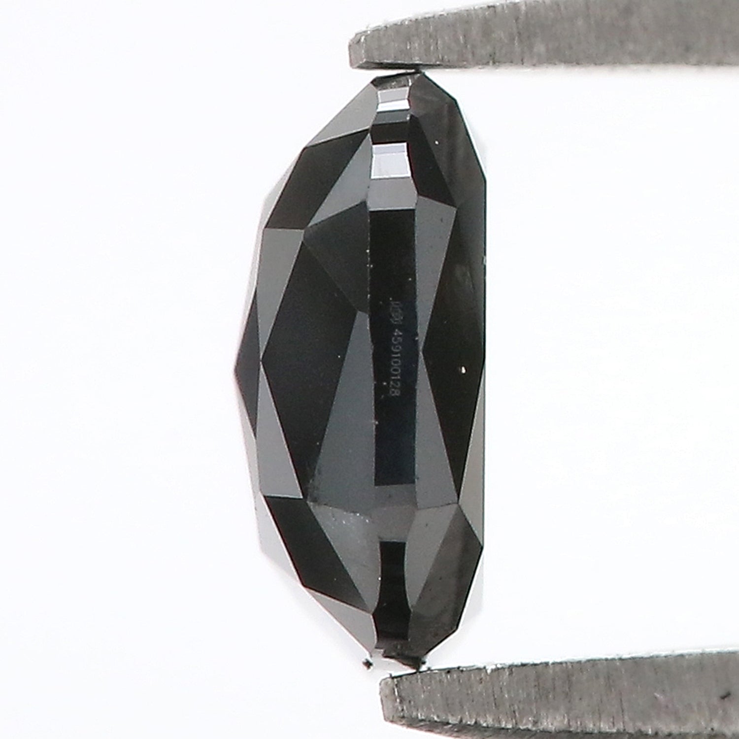 1.54 CT IGI Certified Natural Loose Cushion Modified Brilliant Cut Diamond Natural Black Color Diamond 7.15 MM Cushion Shape Diamond QL9398