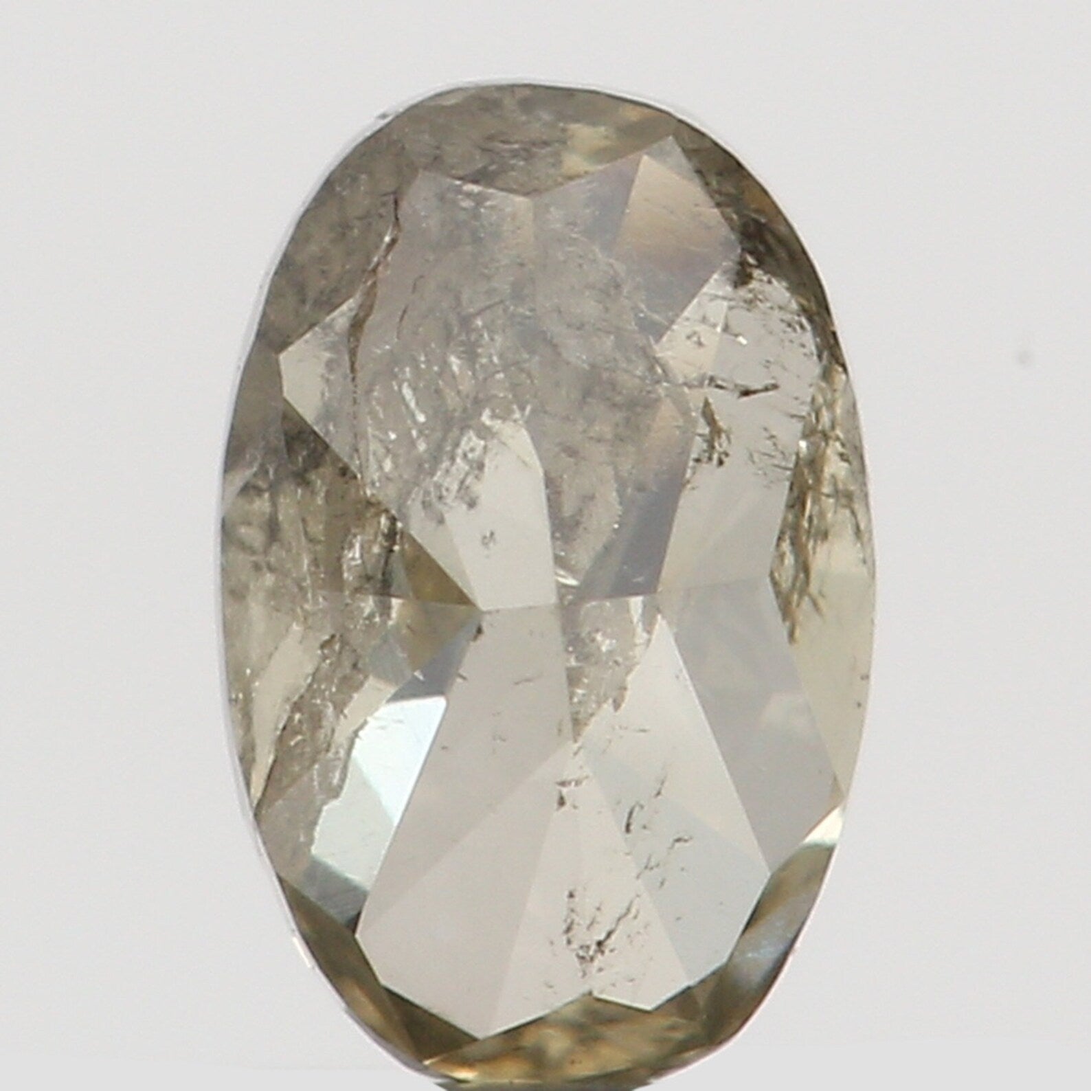 0.23 Ct Natural Loose Oval Shape Diamond Green Color Oval Cut Diamond 4.45 MM Natural Loose Oval Diamond Oval Brilliant Cut Diamond N7800