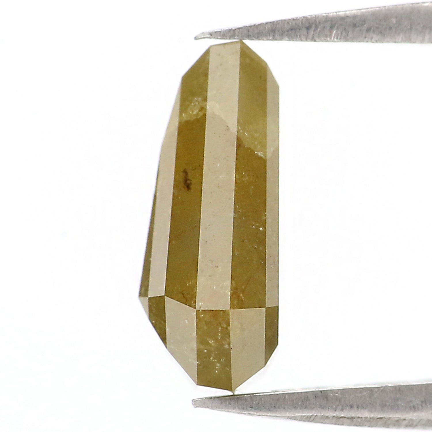 1.95 CT Natural Loose Coffin Cut Diamond Yellow Color Coffin Cut Diamond 9.50 MM Natural Loose Yellow Diamond Coffin Rose Cut Diamond QL9830