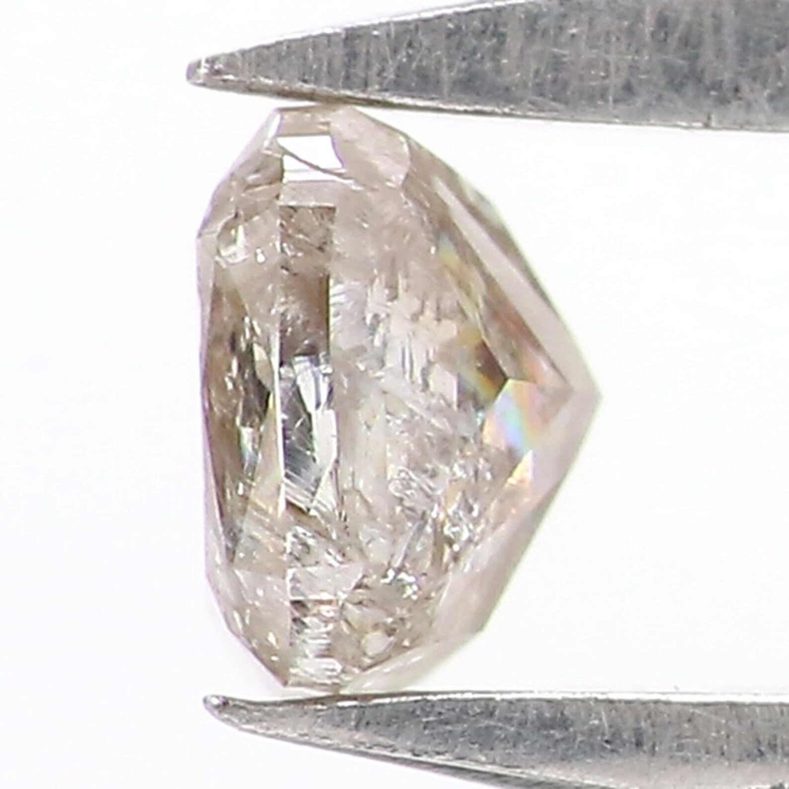 0.28 CT Natural Loose Cushion Cut Diamond Grey Color Cushion Diamond 3.70 MM Natural Diamond Grey Color Cushion Brilliant Cut Diamond NQ7400